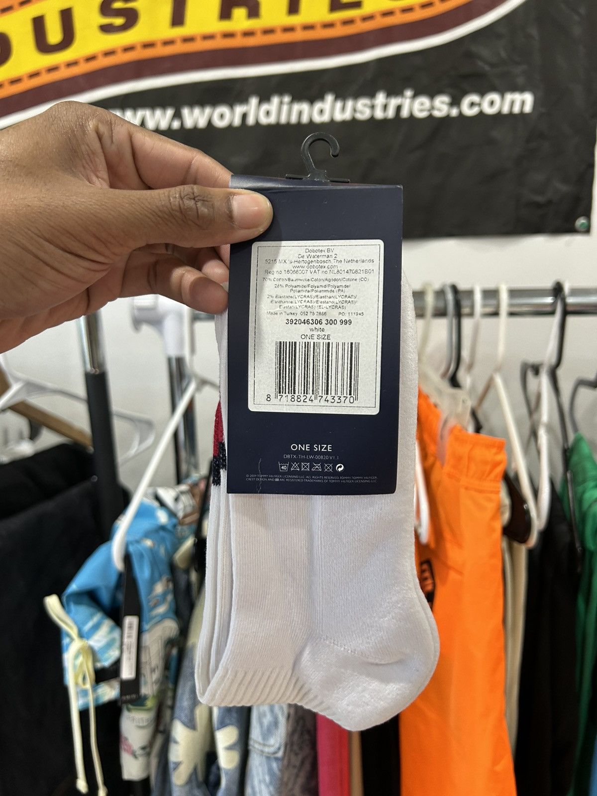 Kith × Tommy Hilfiger Rare 2009 Kith x Tommy hilfigure socks Size ONE SIZE - 3 Thumbnail