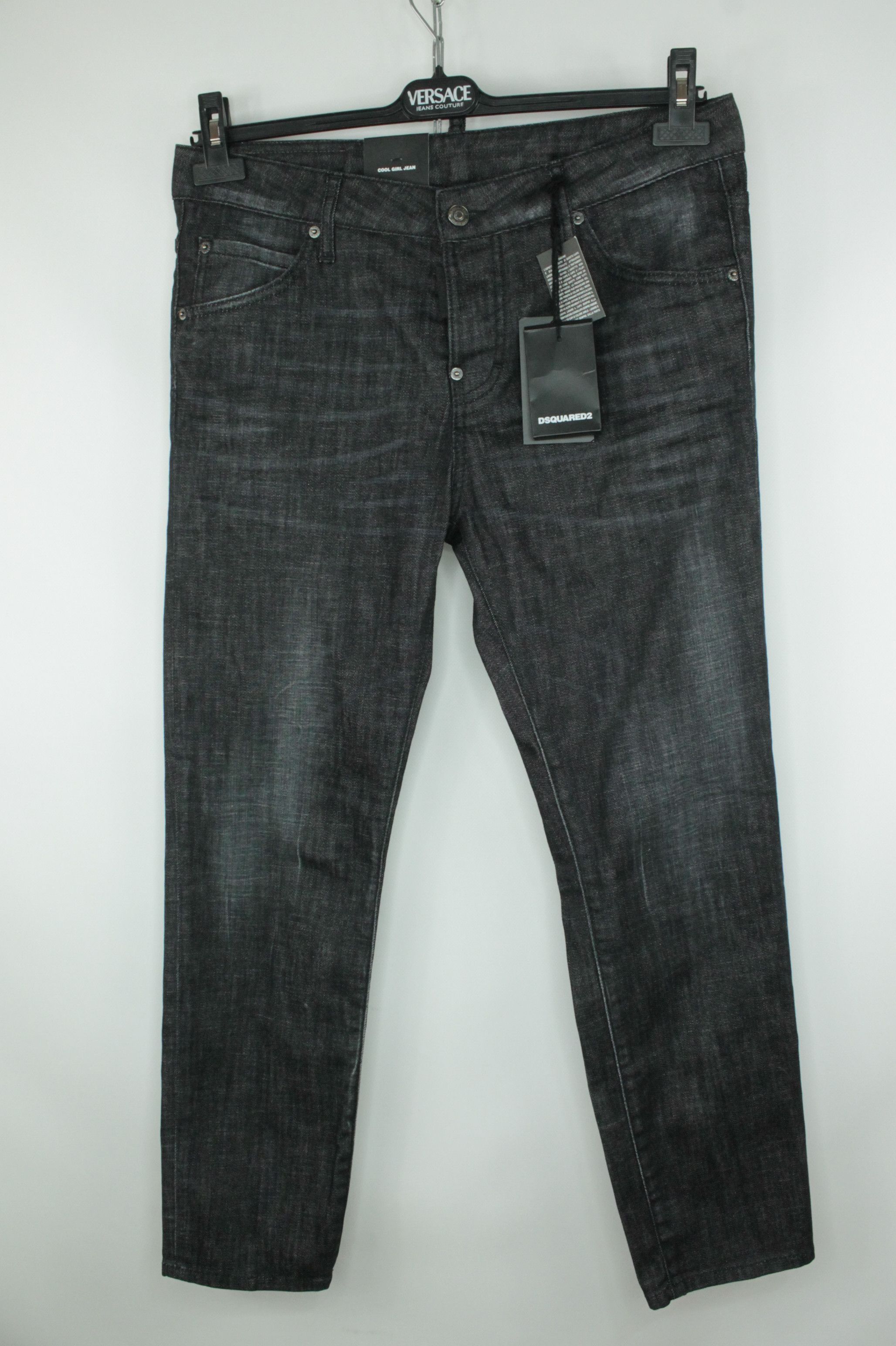 Dsquared2 Dsquared2 Cool Girl Jeans Black Denim Size 28" / US 6 / IT 42 - 1 Thumbnail