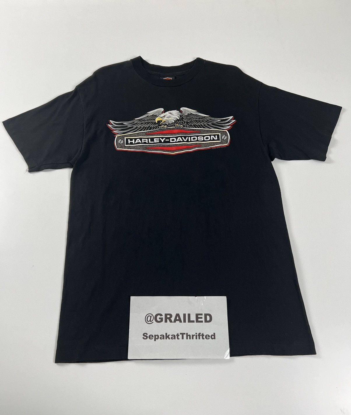 Harley Davidson × Vintage Vintage Harley Davidson Pacific Honolulu Hawai Tee Size US L / EU 52-54 / 3 - 12 Thumbnail