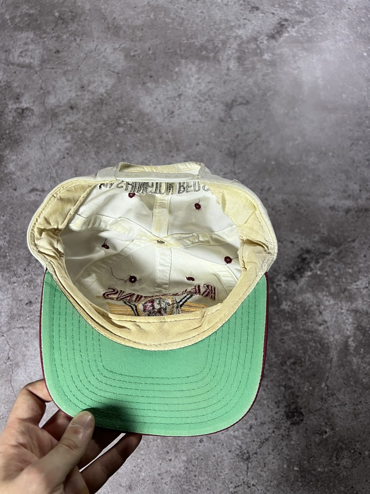NFL Vintage Washington Redskins Cap Hat Bulls Buffalo Bills Size ONE SIZE - 6 Thumbnail
