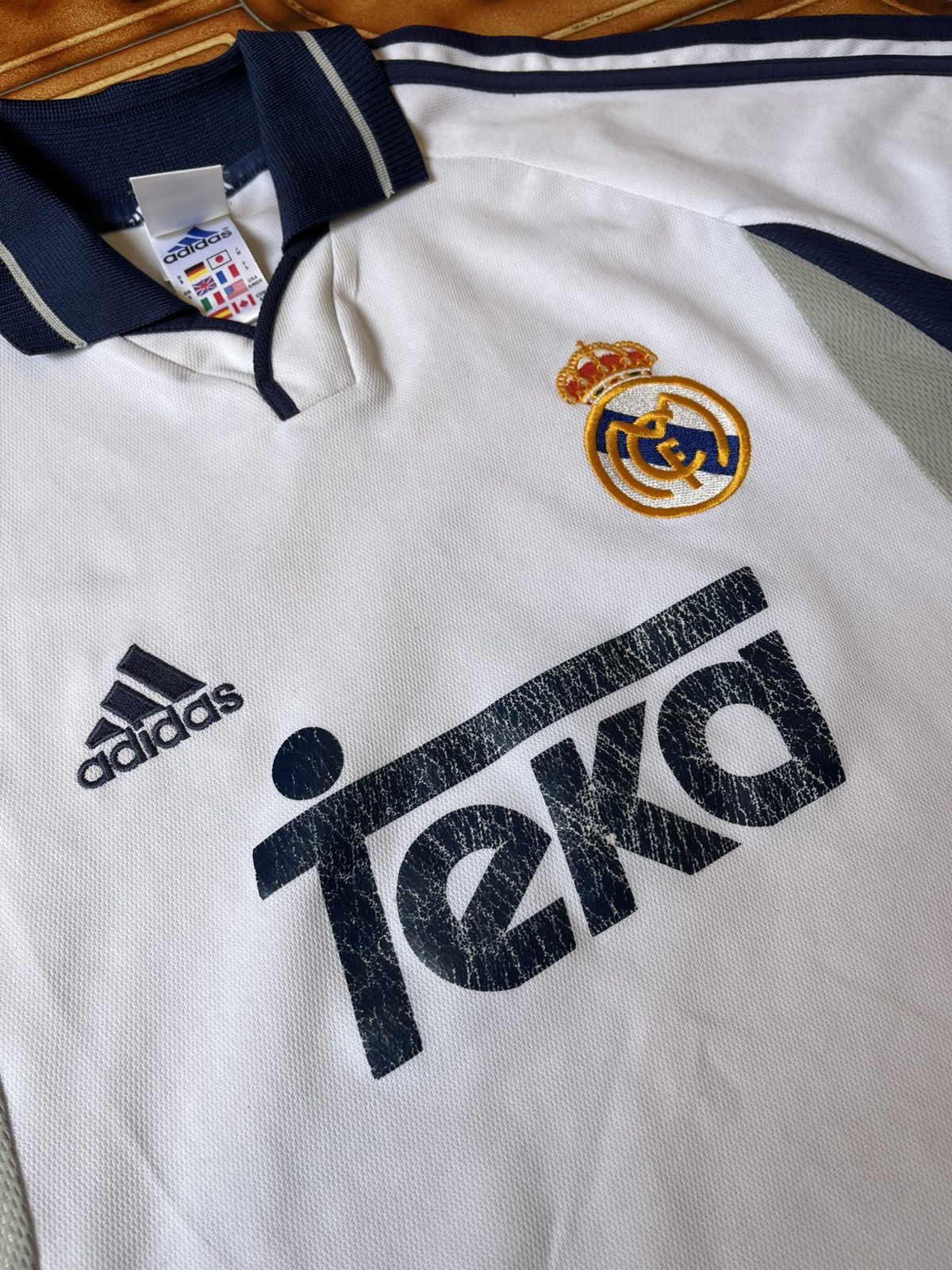 Adidas Adidas Real Madrid football retro tshirt 2000/01 limited y2k Size US S / EU 44-46 / 1 - 5 Thumbnail