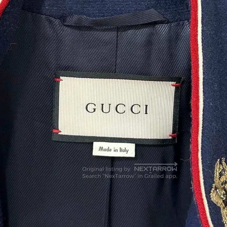 Gucci Gucci Classic double G button little bee coat Size XS / US 0-2 / IT 36-38 - 5 Thumbnail