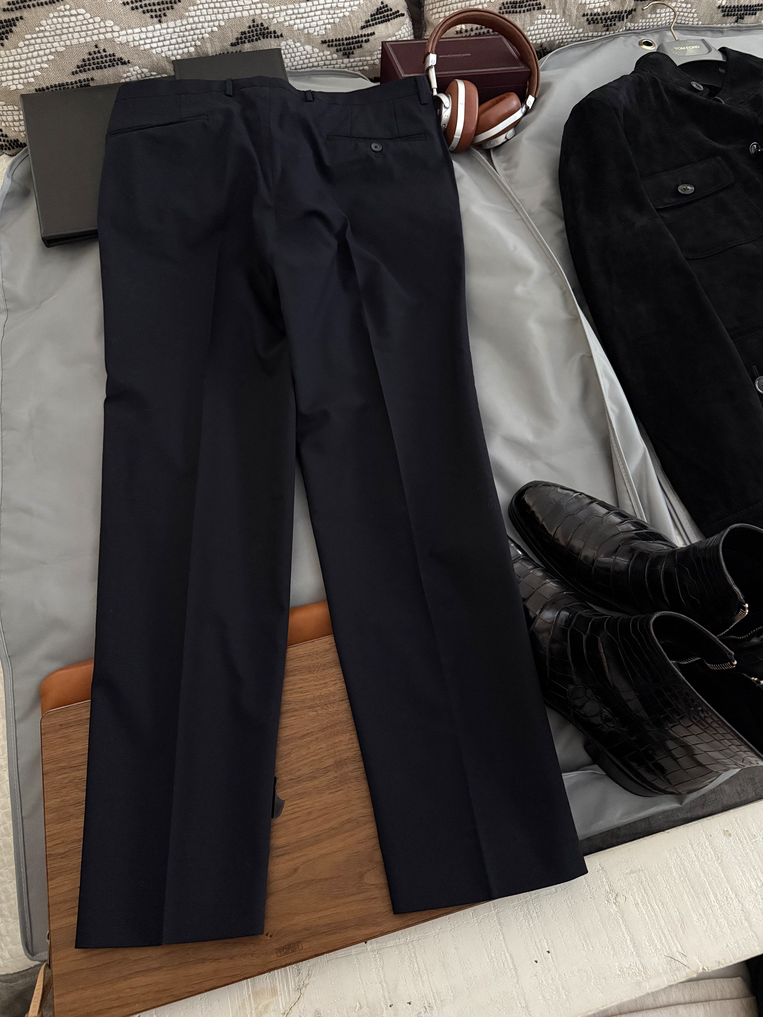 Jil Sander Best Dressed $1,100 JIL SANDER Luxe Dress Pants w/Stretch Size US 32 / EU 48 - 4 Thumbnail