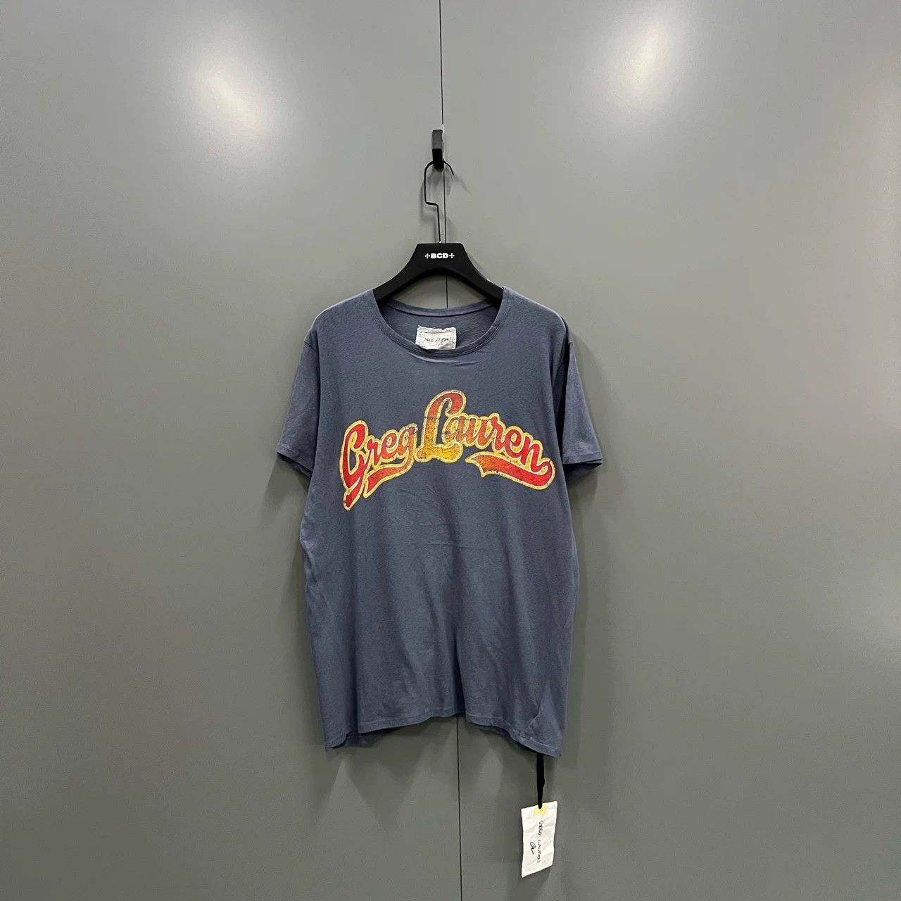 Greg Lauren GREG LAUREN Purple Printed Logo T-Shirt Size US S / EU 44-46 / 1 - 1 Thumbnail