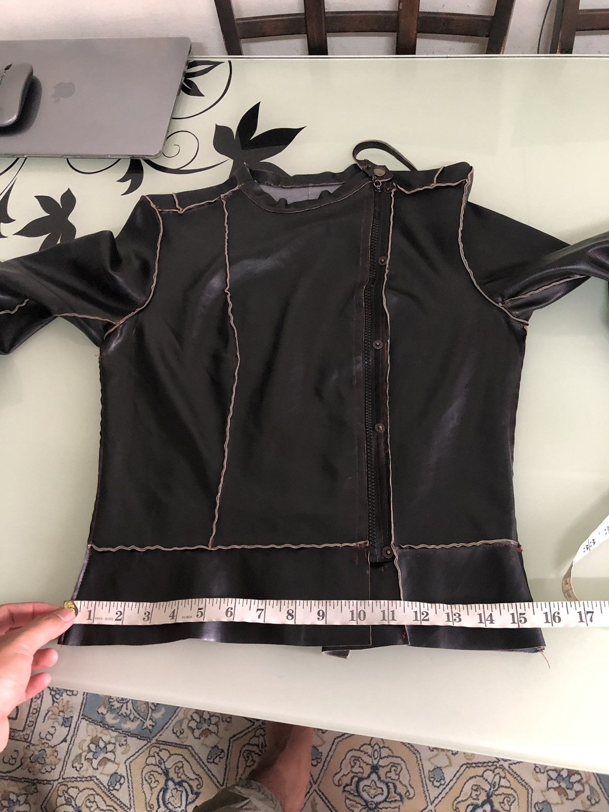 Japanese Brand Rare❗️Wooxoom Bondage Punk Pvc Jacket If Six Was Nine Size M / US 6-8 / IT 42-44 - 22 Thumbnail