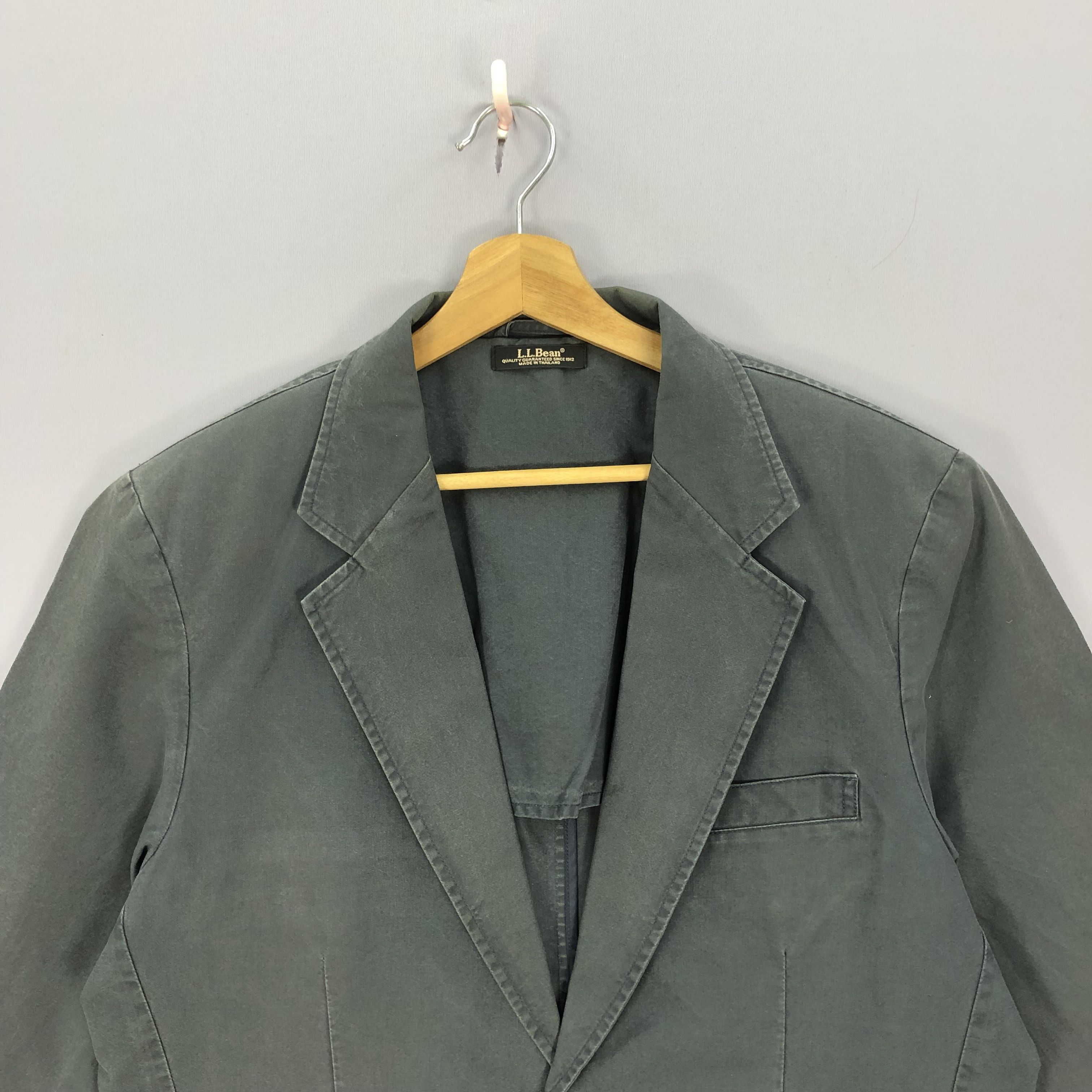 Japanese Brand × L.L. Bean × Vintage Vintage 90s LL Bean Cardigan Coat Jacket Size 42L - 4 Thumbnail