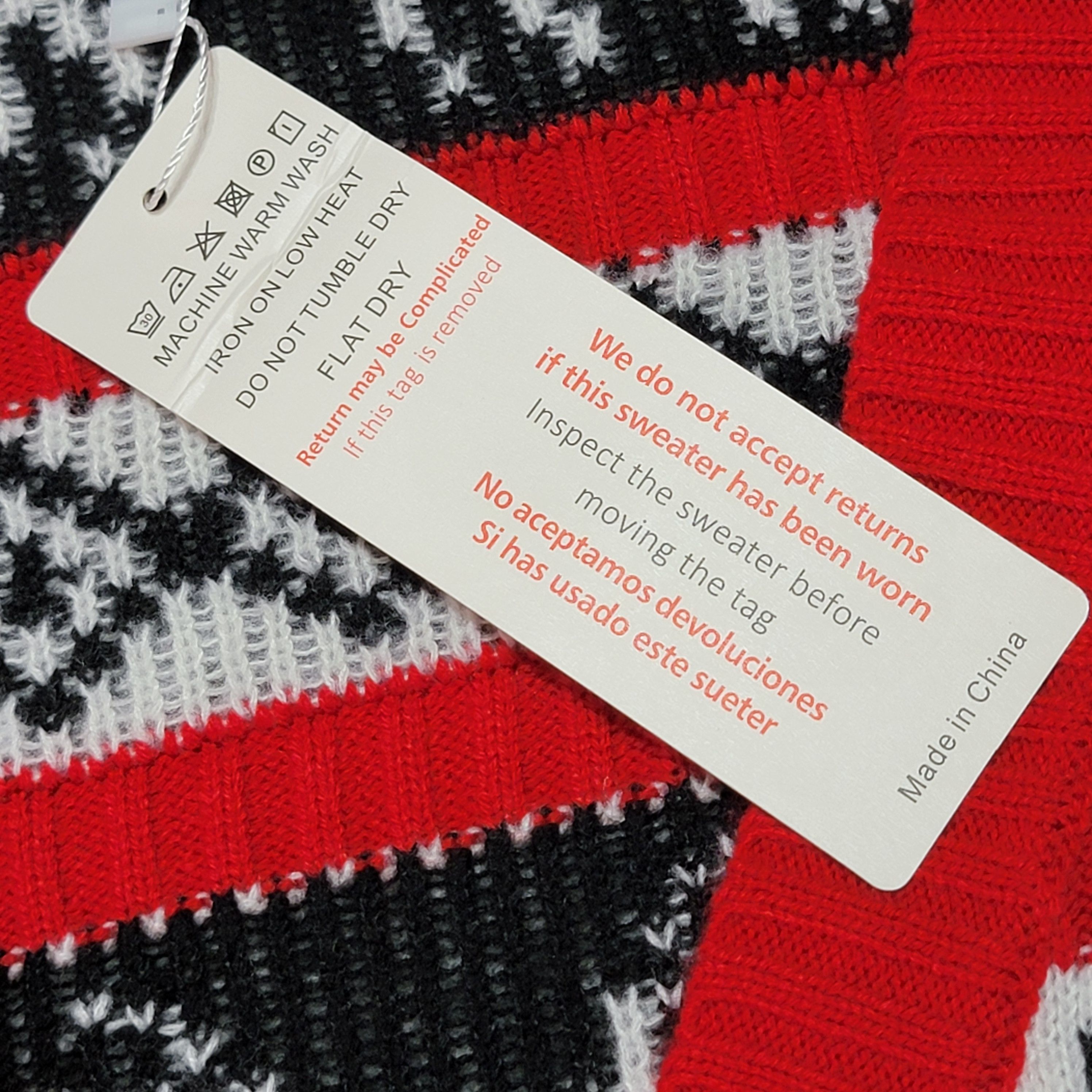 Other V28 Knit Christmas Cardigan Sweater w/ Reindeer-XXXL NWT Size 3XL / US 20-22 - 7 Thumbnail