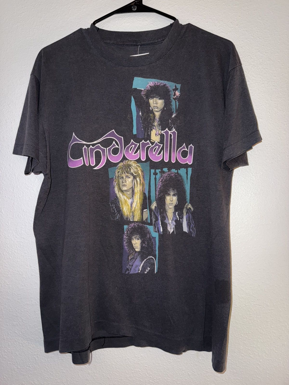 Cinderella 公認ジャパンツアー 1990年 Tシャツ Cinderella】ロックTシャツ メンズ バンドTシャツ メンズ