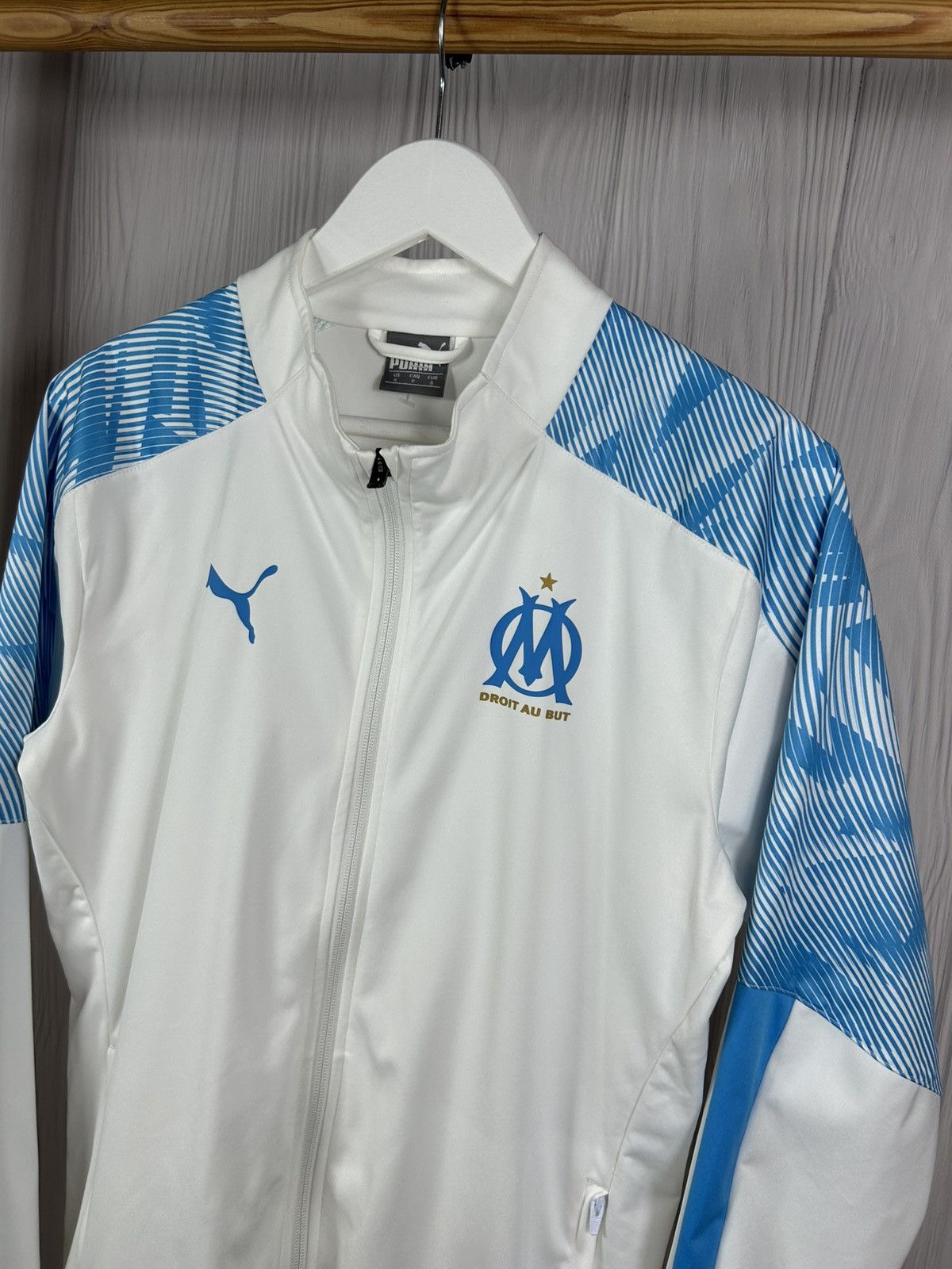 Puma Puma Olympique Marseille Stadium Jacket Size S Football Club Size US S / EU 44-46 / 1 - 3 Thumbnail