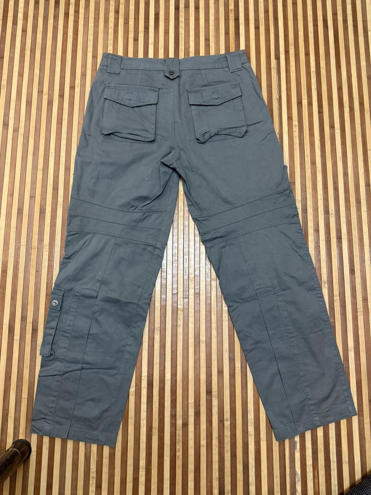 Japanese Brand Vintage DOHC Bush Pocket Cargo Pants 8 Pockets Streetwear Size US 34 / EU 50 - 7 Thumbnail