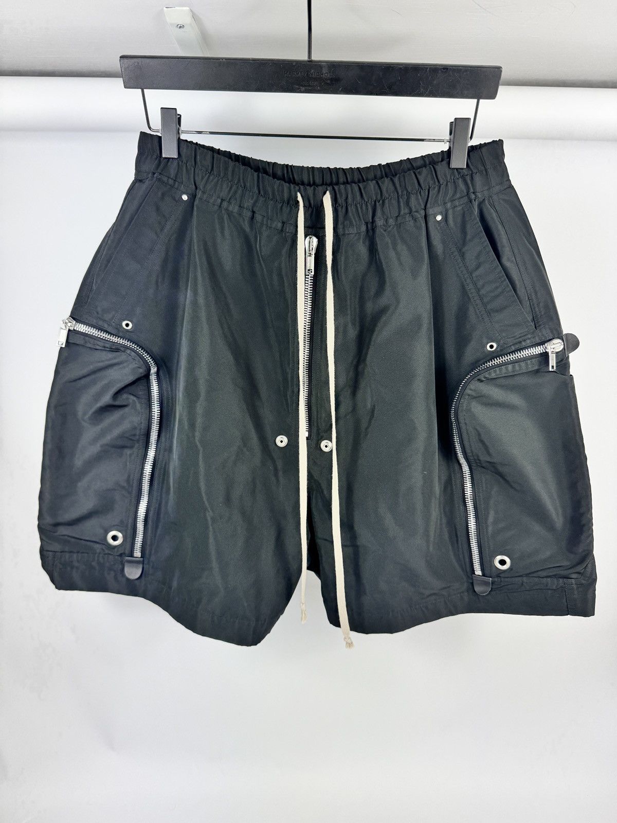 Rick Owens ZIP DETAILED SHORTS Size US 34 / EU 50 - 1 Thumbnail