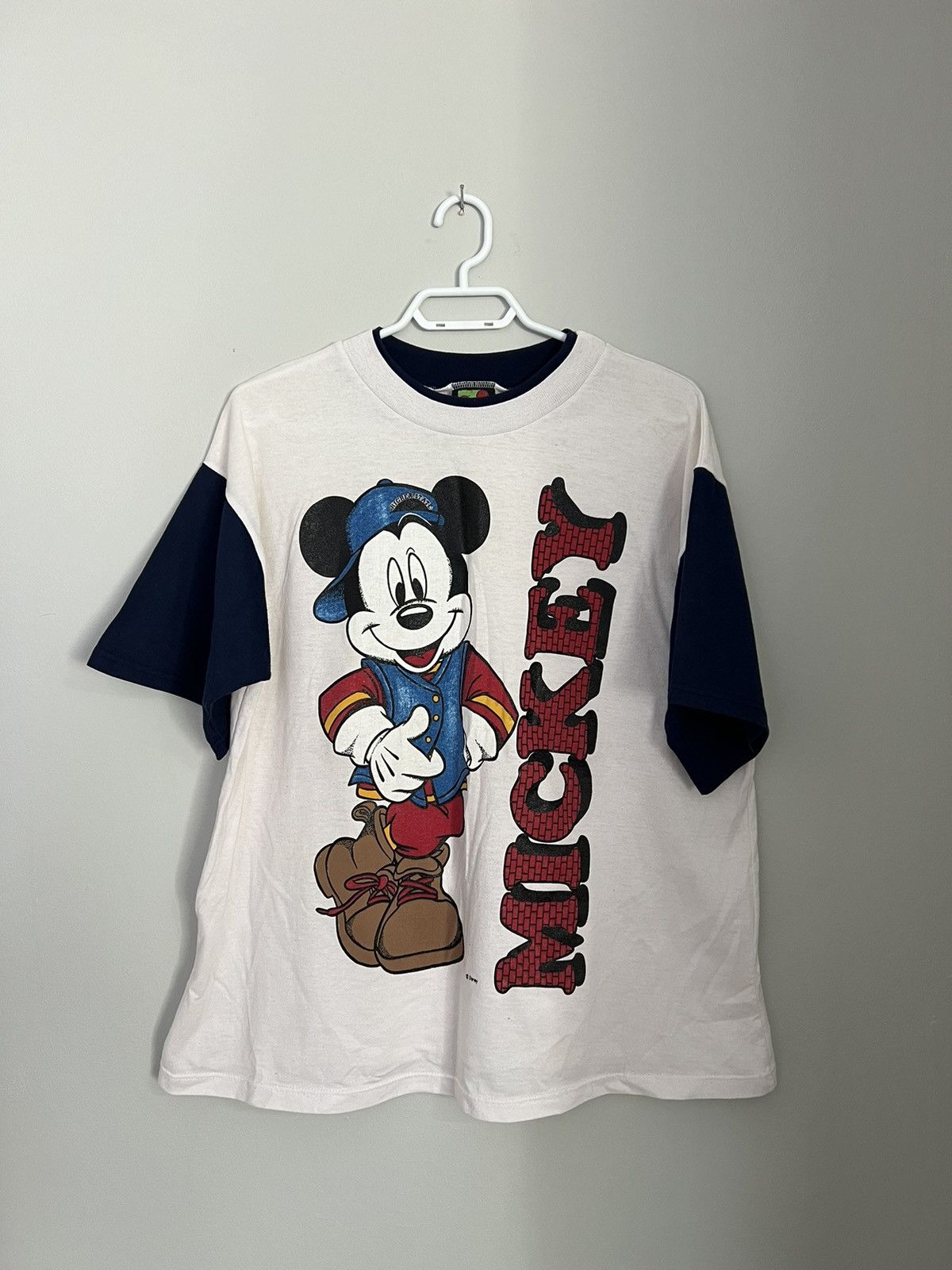 Disney × Mickey Unlimited × Vintage Vintage Retro Mickey Mouse 90s graphic tee single stitch Size US M / EU 48-50 / 2 - 1 Thumbnail