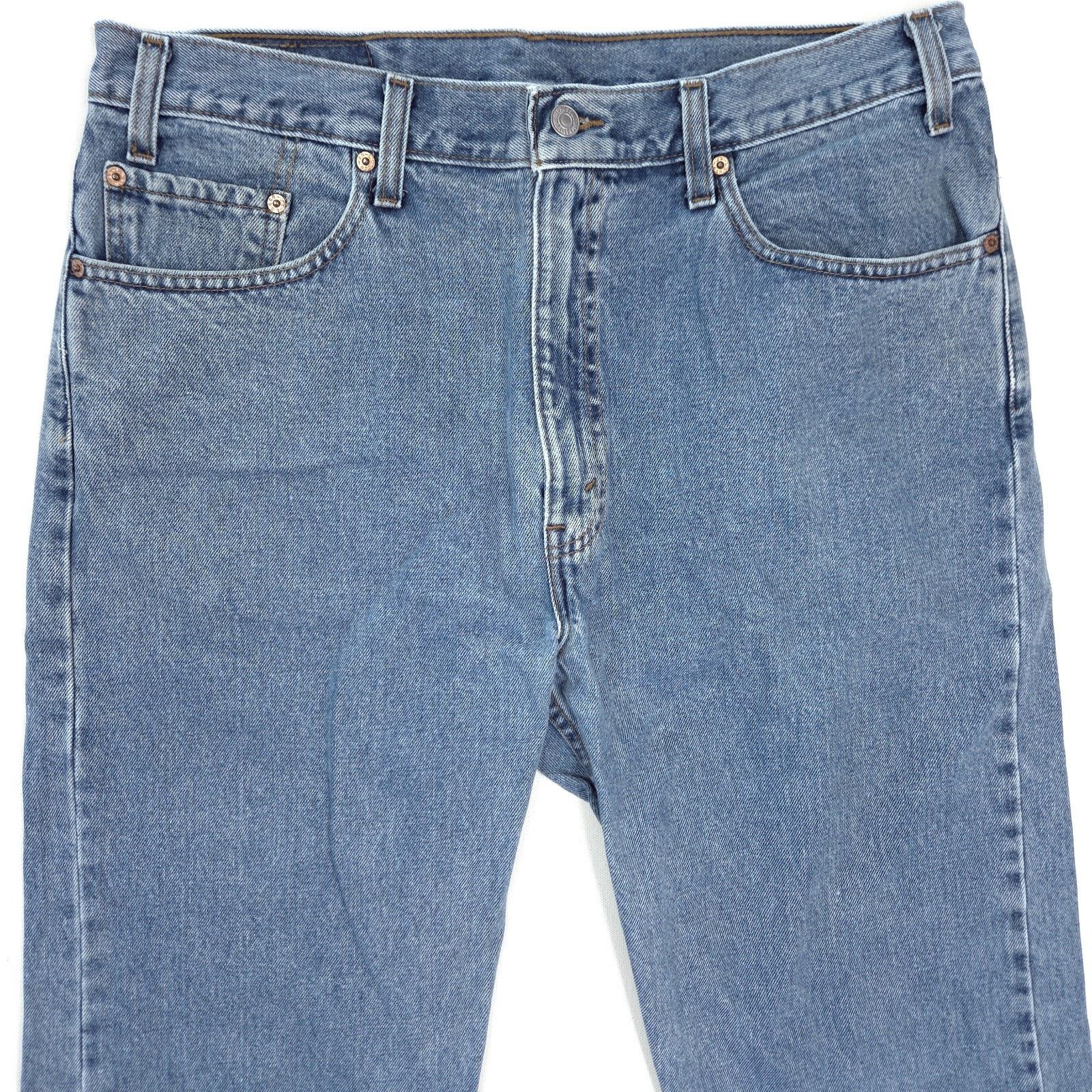 Levi's Vintage Levi's 505 Jeans Mens Size 35x30 Blue USA Made Size US 35 - 2 Thumbnail