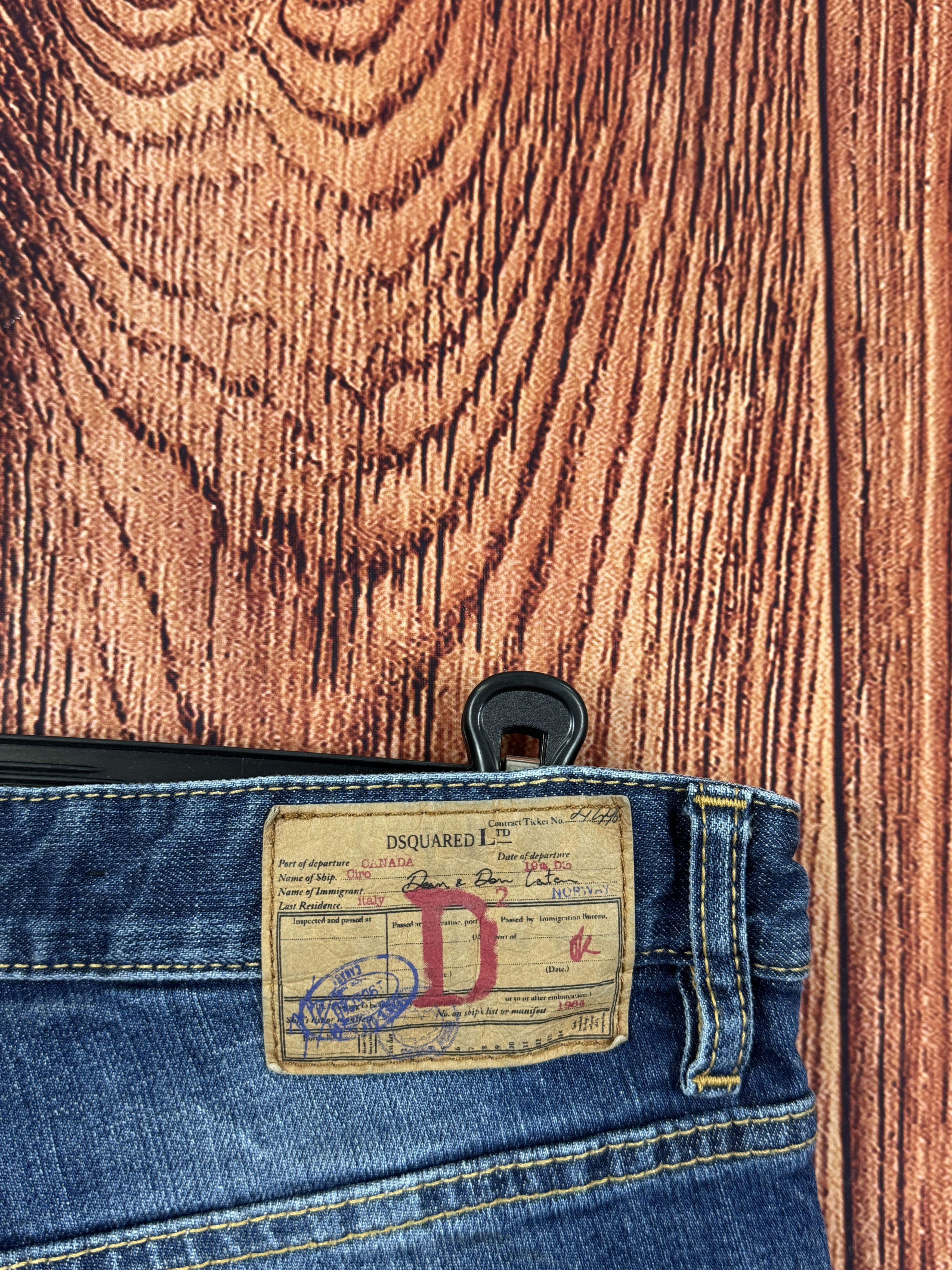 Dsquared2 Dsquared2 Vintage Denim Jeans Made in Italy Size 50 Size US 34 / EU 50 - 7 Thumbnail