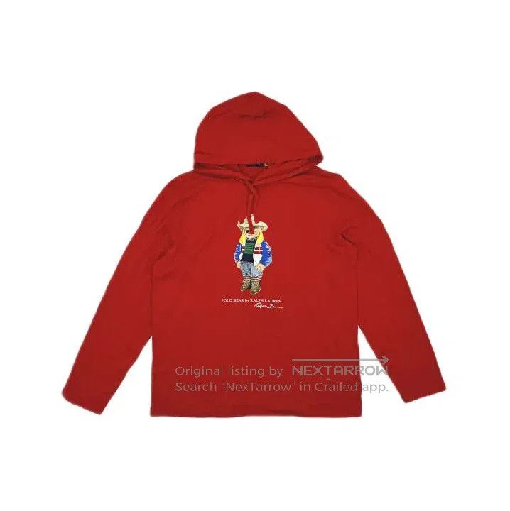 Polo Ralph Lauren Polo Ralph Lauren Bear Print Hooded Long. Size US L / EU 52-54 / 3 - 2 Thumbnail