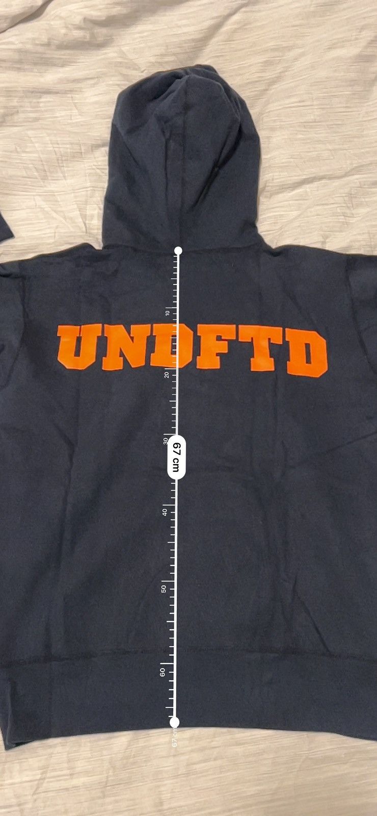 Undefeated Undefeated Blue Hoodie (Vintage Early 2000s) Size US M / EU 48-50 / 2 - 7 Thumbnail