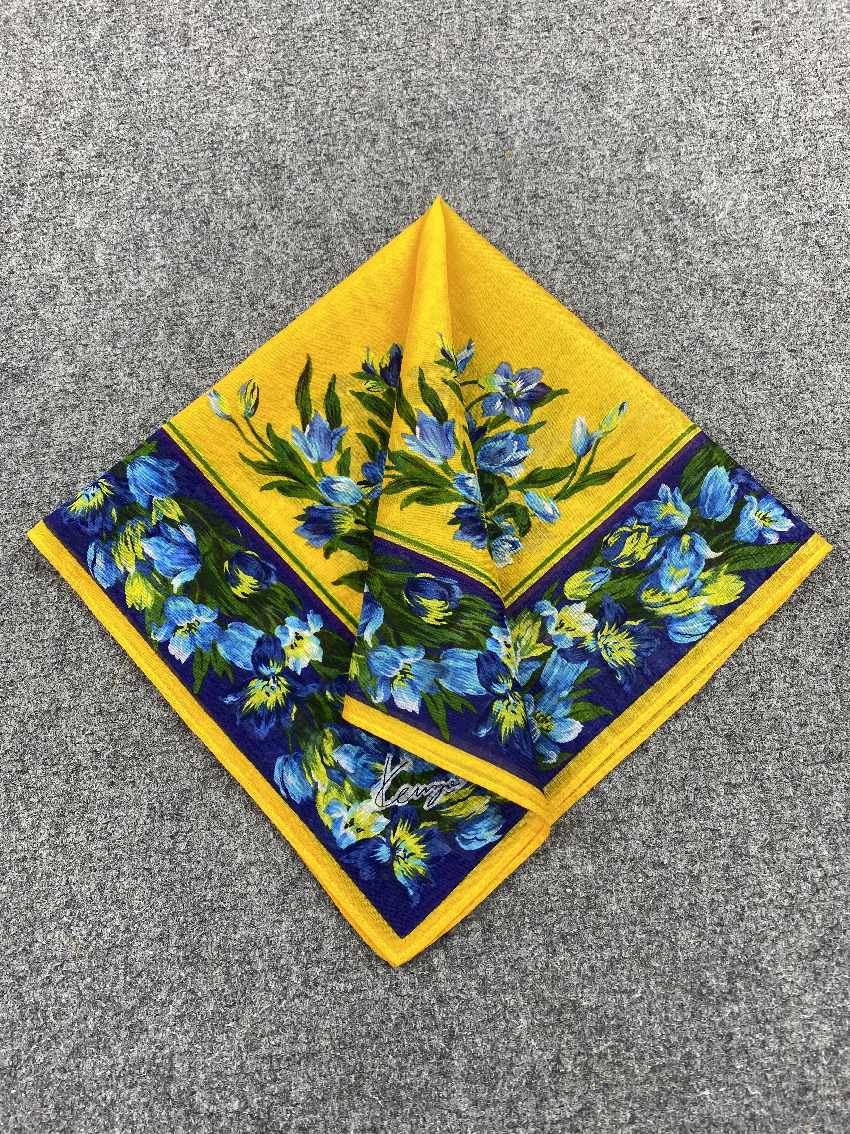 Kenzo Vintage Kenzo Handkerchief / Neckerchief / Bandana HKC1124 Size ONE SIZE - 4 Thumbnail