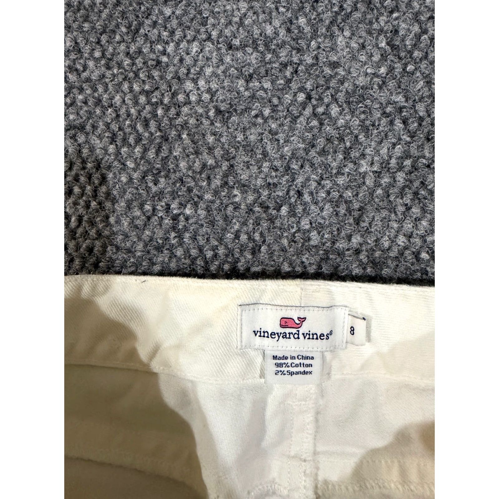 Vineyard Vines Vineyard Vines Jeans Womens 8 White Straight Leg Casual Stretch Preppy Jeans White 8 Womens Mens? Size 30" / US 8 / IT 44 - 5 Thumbnail