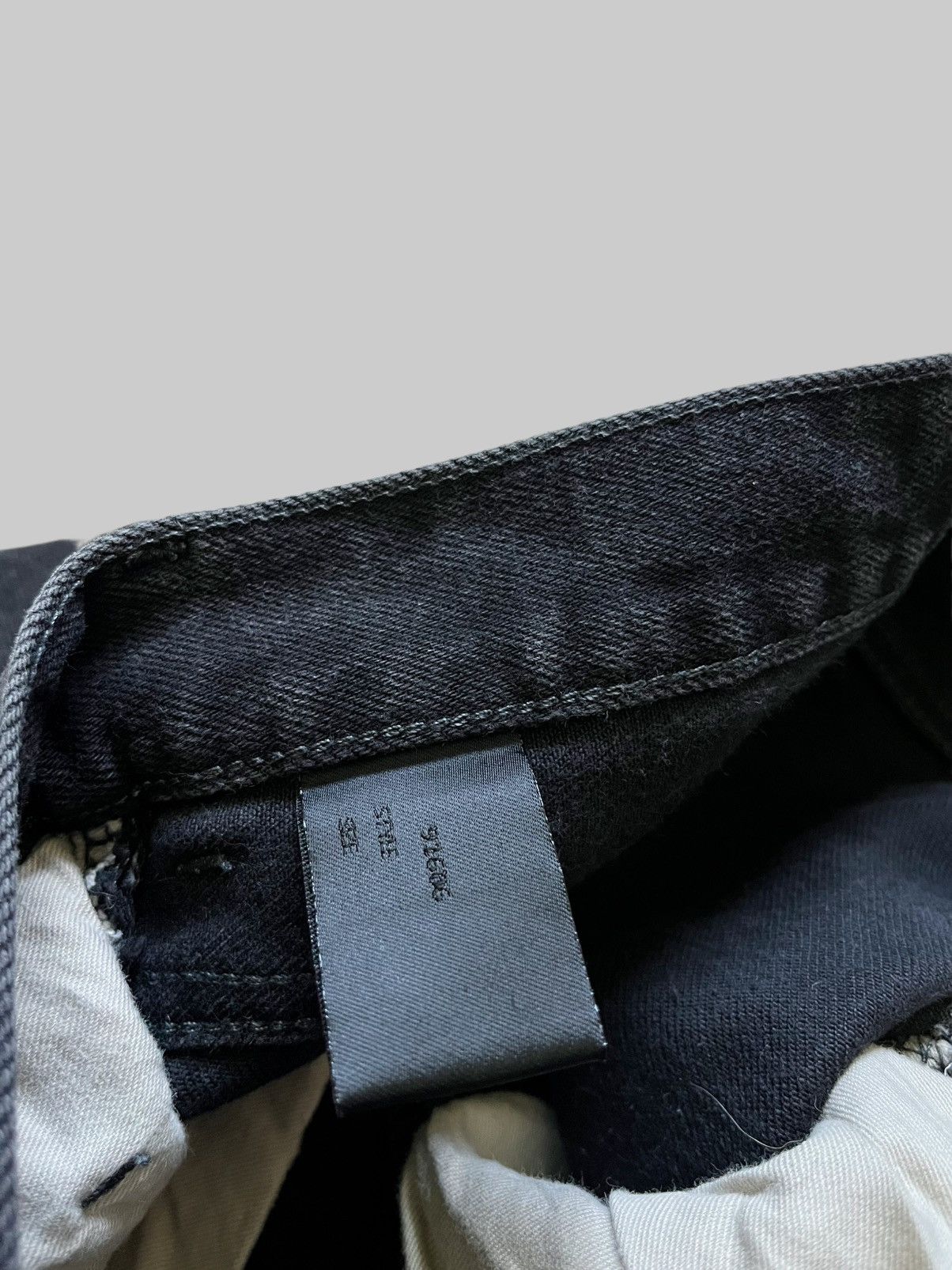 N.Hoolywood N.Hollywood Archive Black Fade Slim Bootcut Jeans W29 W30 Size US 30 / EU 46 - 4 Thumbnail
