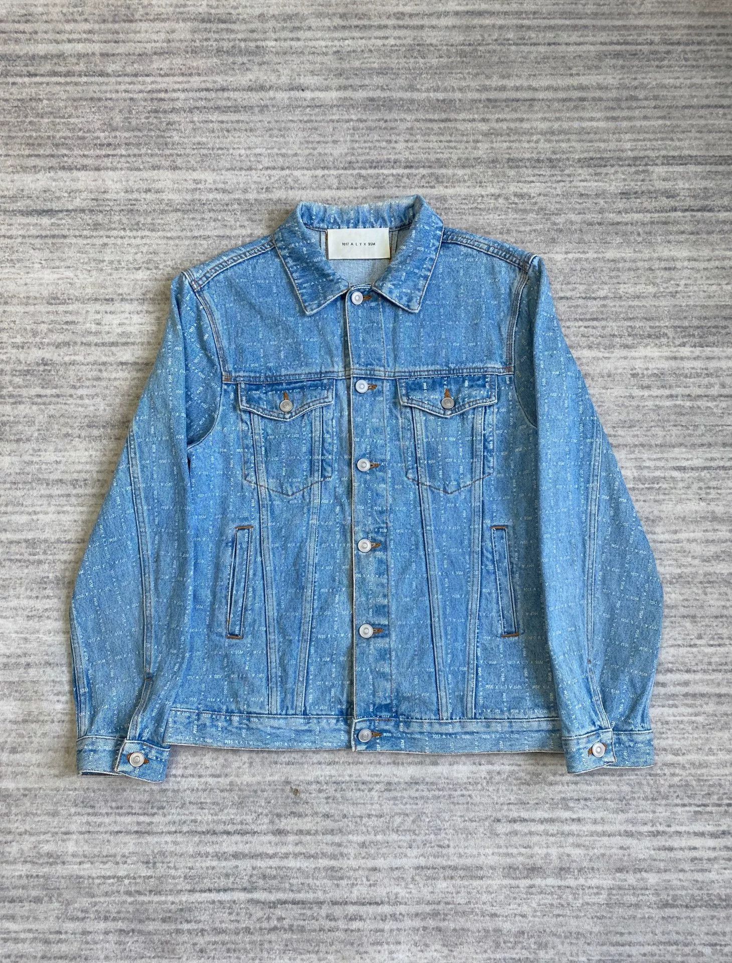 1017 ALYX 9SM full print denim jacket by 1017 alyx 9SM Size US S / EU 44-46 / 1 - 1 Thumbnail