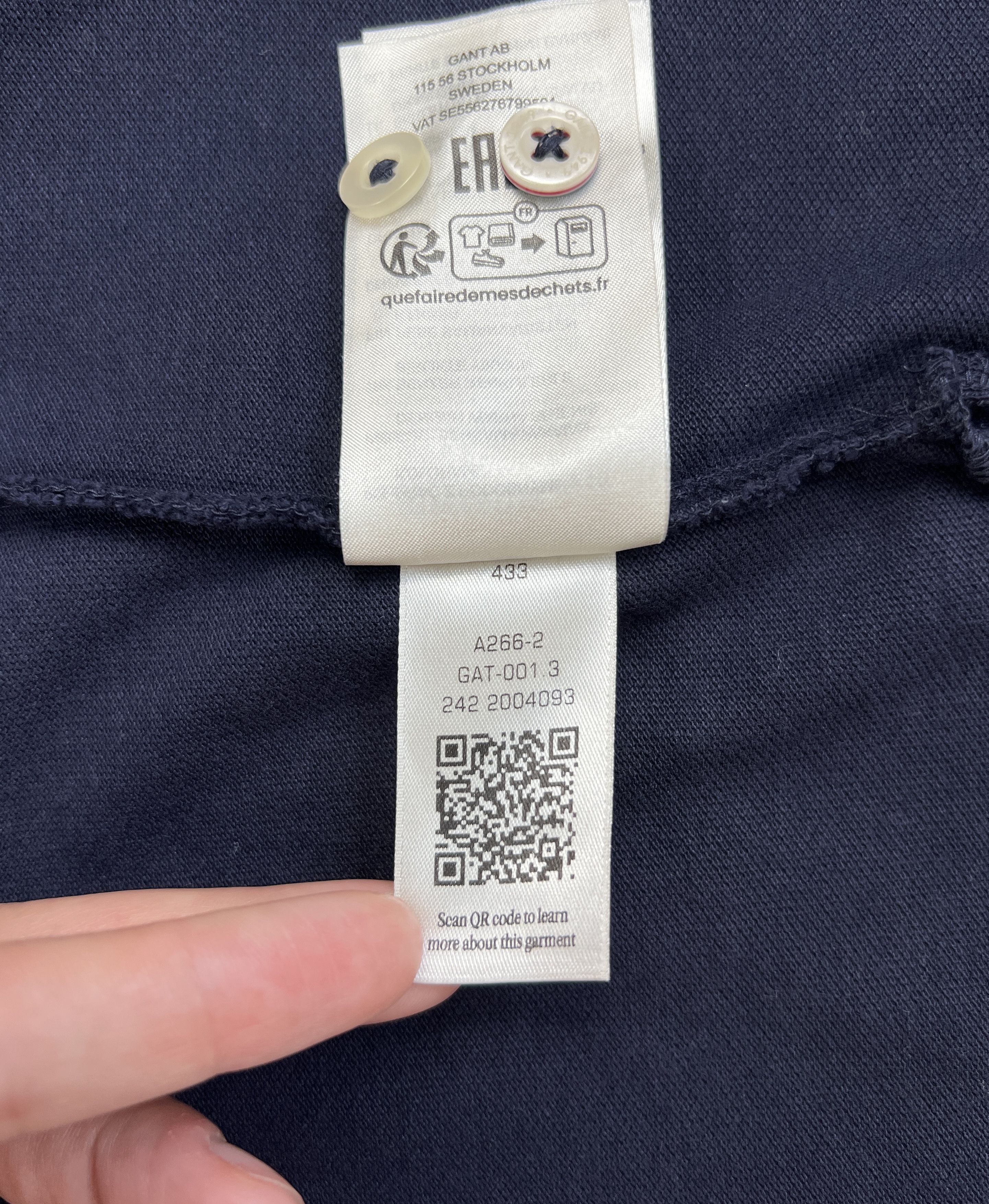 Gant GANT x BMW PGA Championship Piqué Polo Shirt Navy XL Size US XL / EU 56 / 4 - 16 Thumbnail