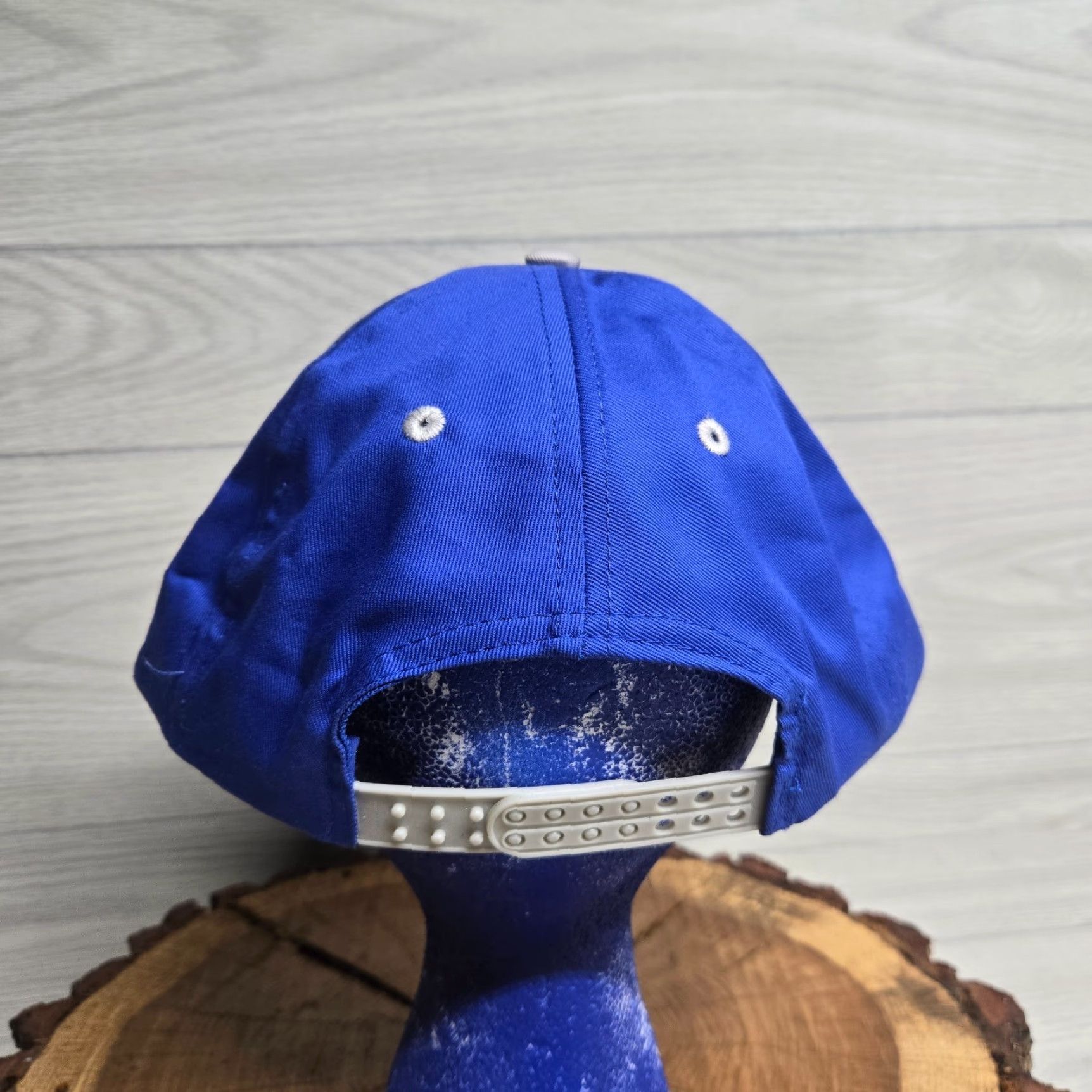 Vintage VINTAGE Cobra Blue Adjustable Baseball Cap Hat Christiansburg VA Mens One Size Size ONE SIZE - 3 Thumbnail