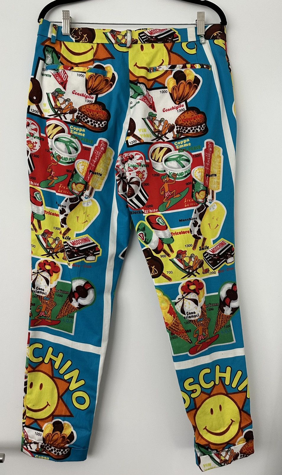 Moschino Moschino Ice Cream Sun Print Pants Size 32 Very Cool Print! Size US 32 / EU 48 - 2 Thumbnail