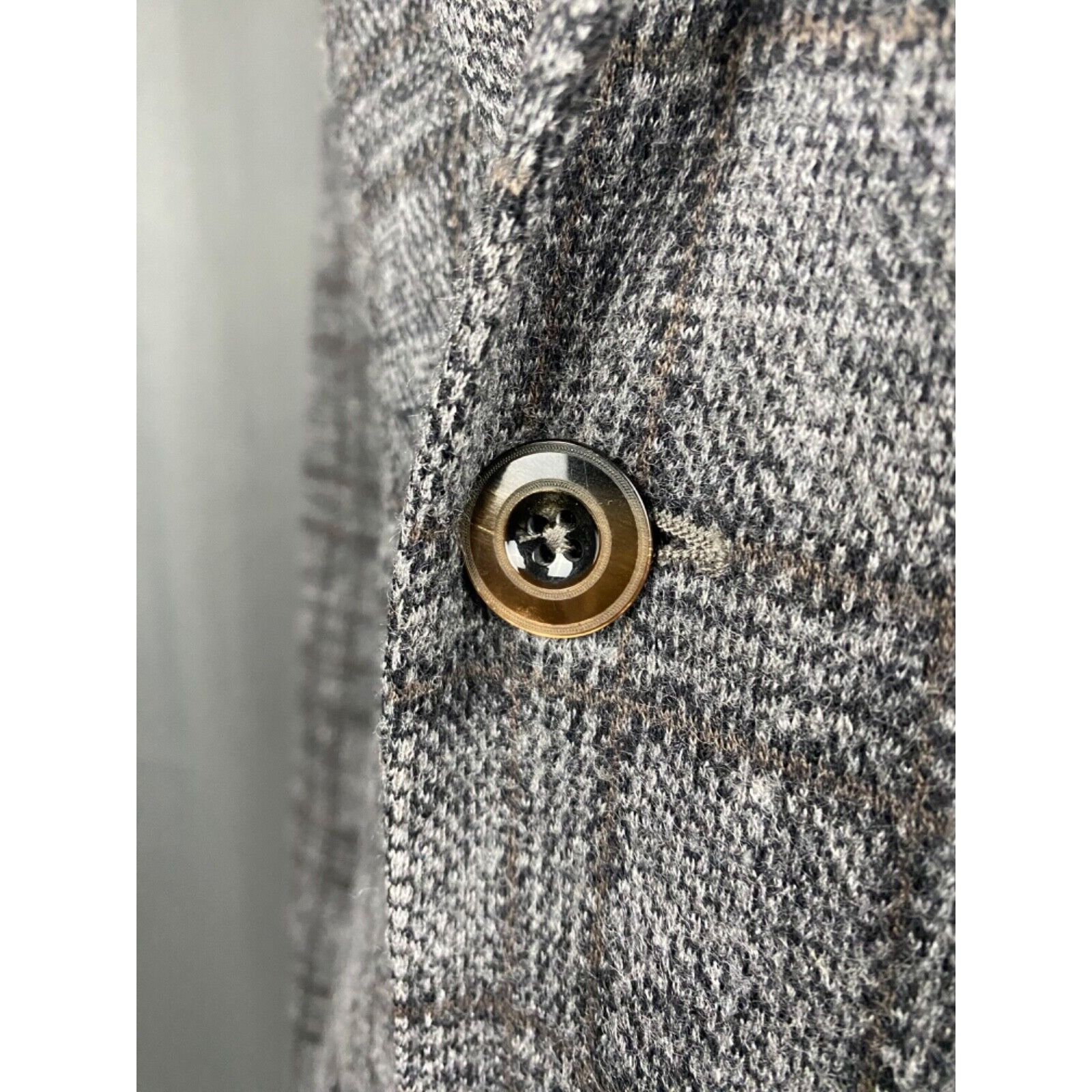 Etro ETRO Men's Gray Wool Checked Blazer Sportcoat Jacket Size 48 Size 48R - 9 Thumbnail