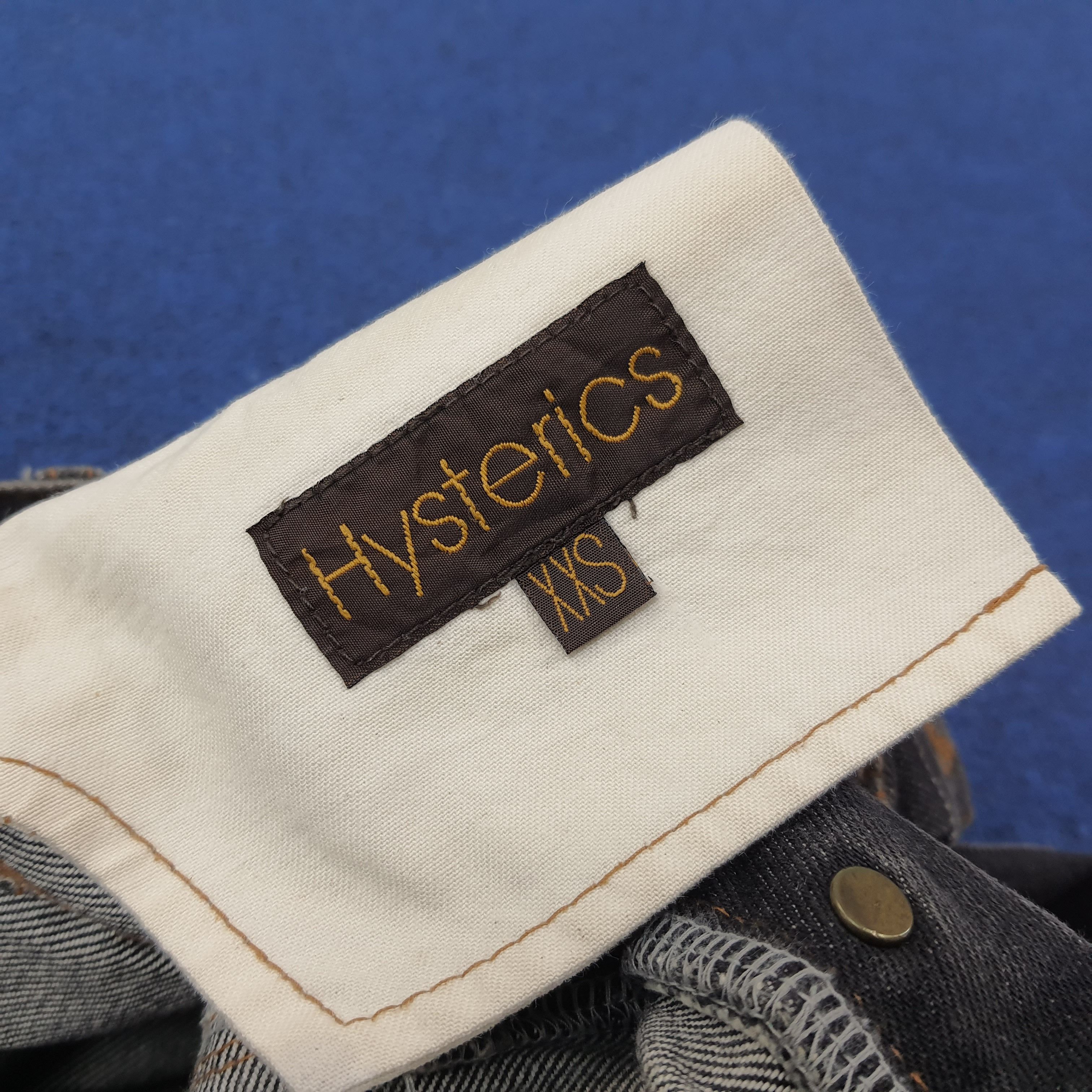 Hysteric Glamour Vintage Hysteric Glamour Japan Custom Logo Jeans C244N18 Size 26" / US 2 / IT 38 - 6 Thumbnail