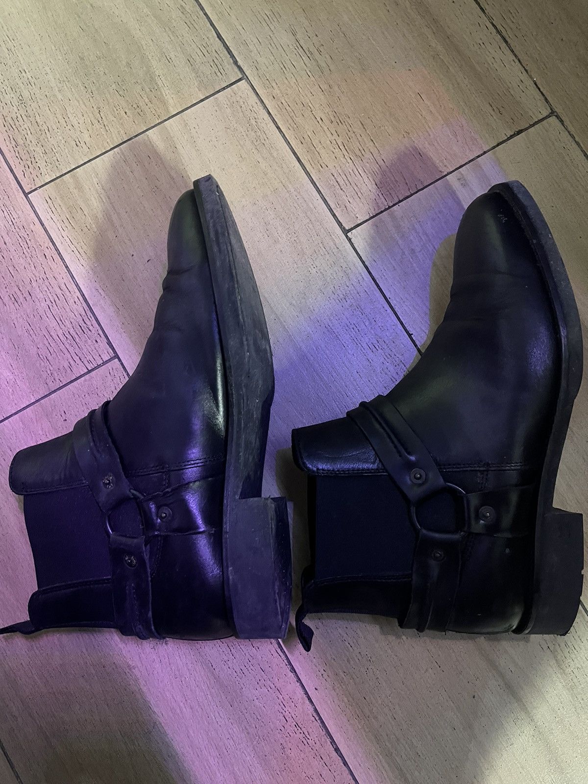Scotch & Soda Scotch & Soda Black Leather Boot Size US 10 / EU 43 - 3 Thumbnail
