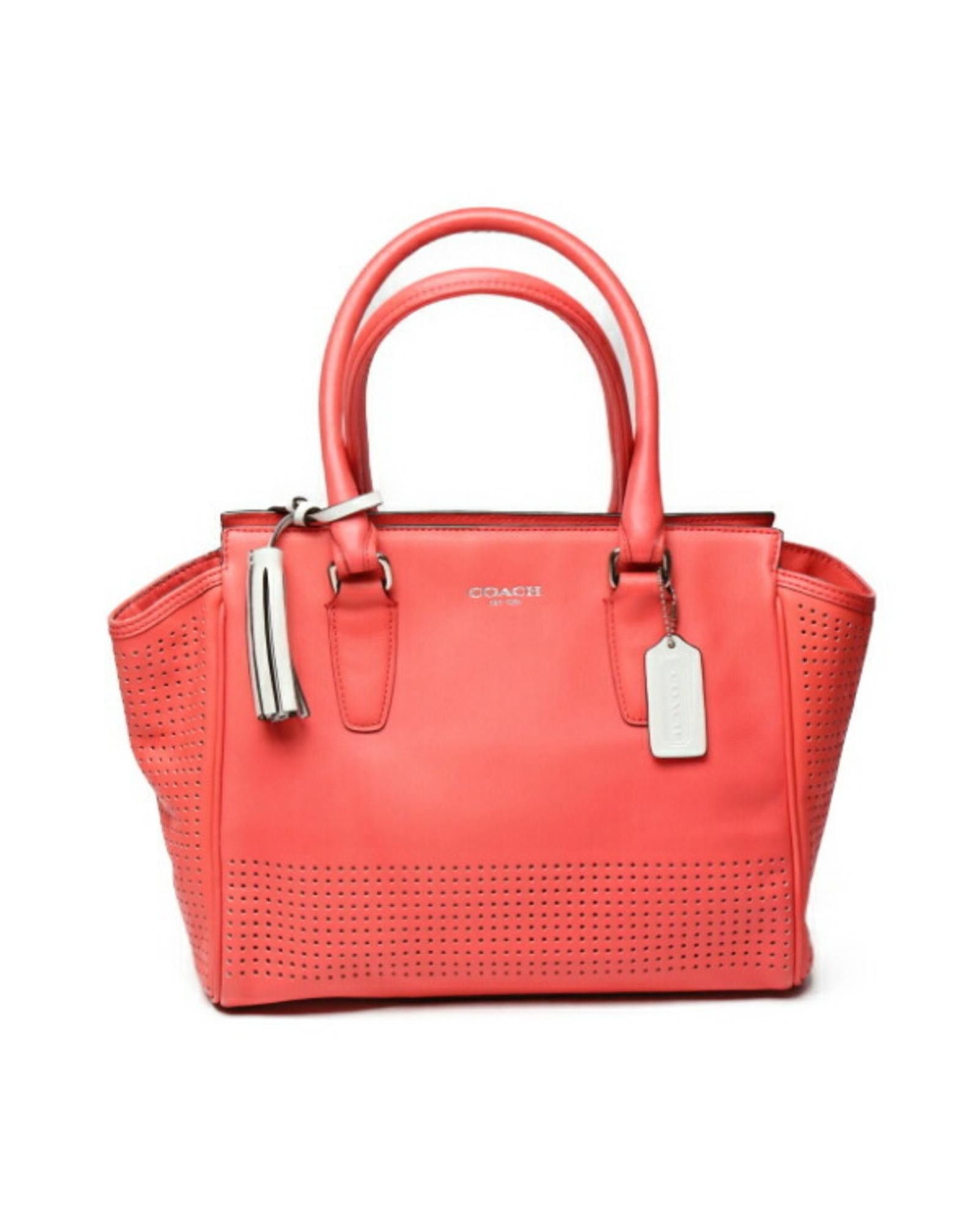 image of Pink Pony-Style Calfskin Coach Bag, Women's