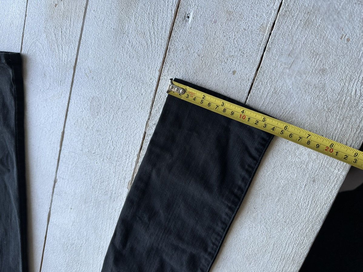 Diesel × Vintage 🚨Gothic Diesel Regular Slim relax Flared Jeans Womens Size 29" - 17 Thumbnail