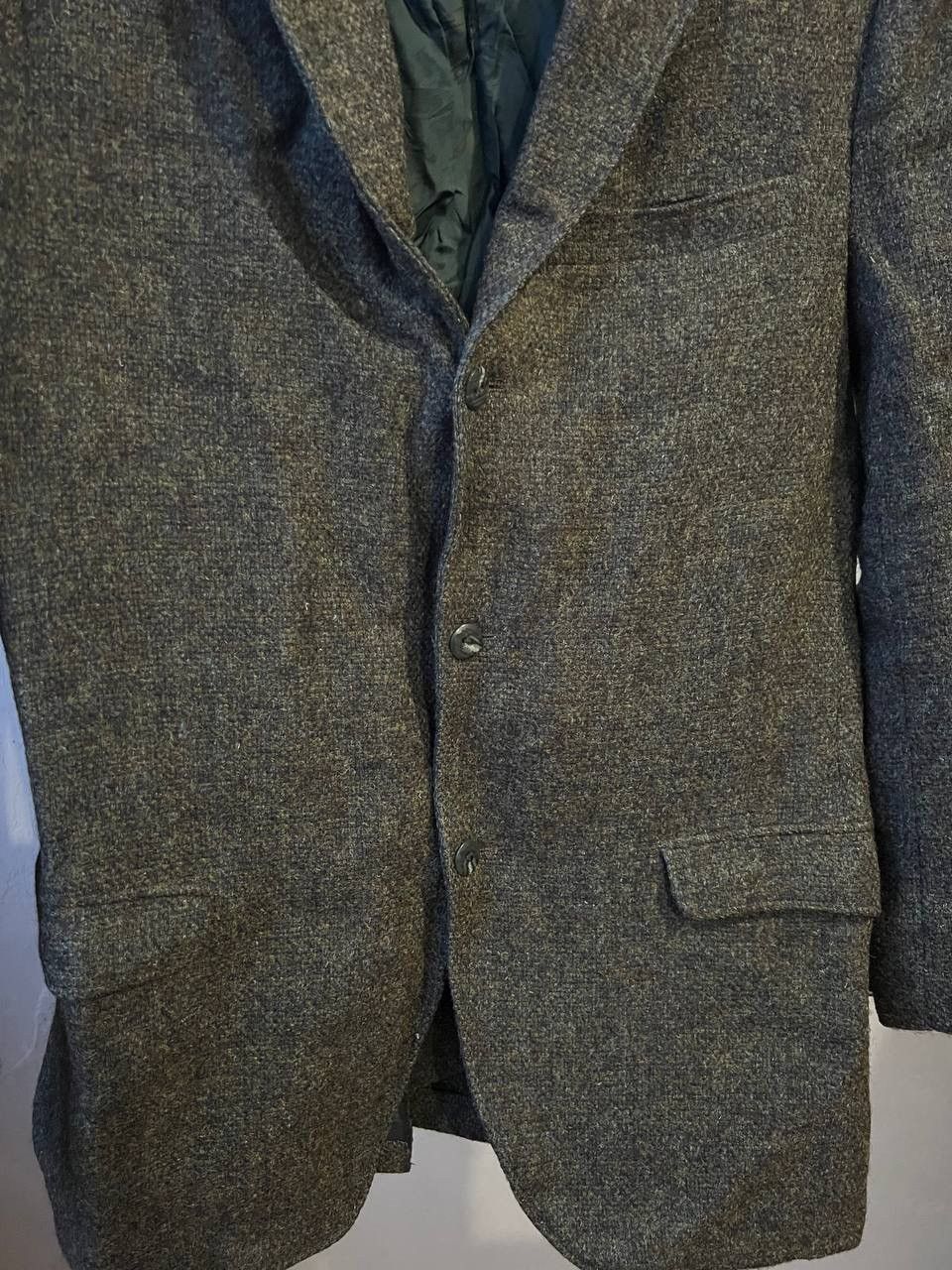 Harris Tweed 1940/50 HARRIS TWEED RARE VINTAGE MENS WOOL BLAZER JACKET M Size 38L - 7 Thumbnail