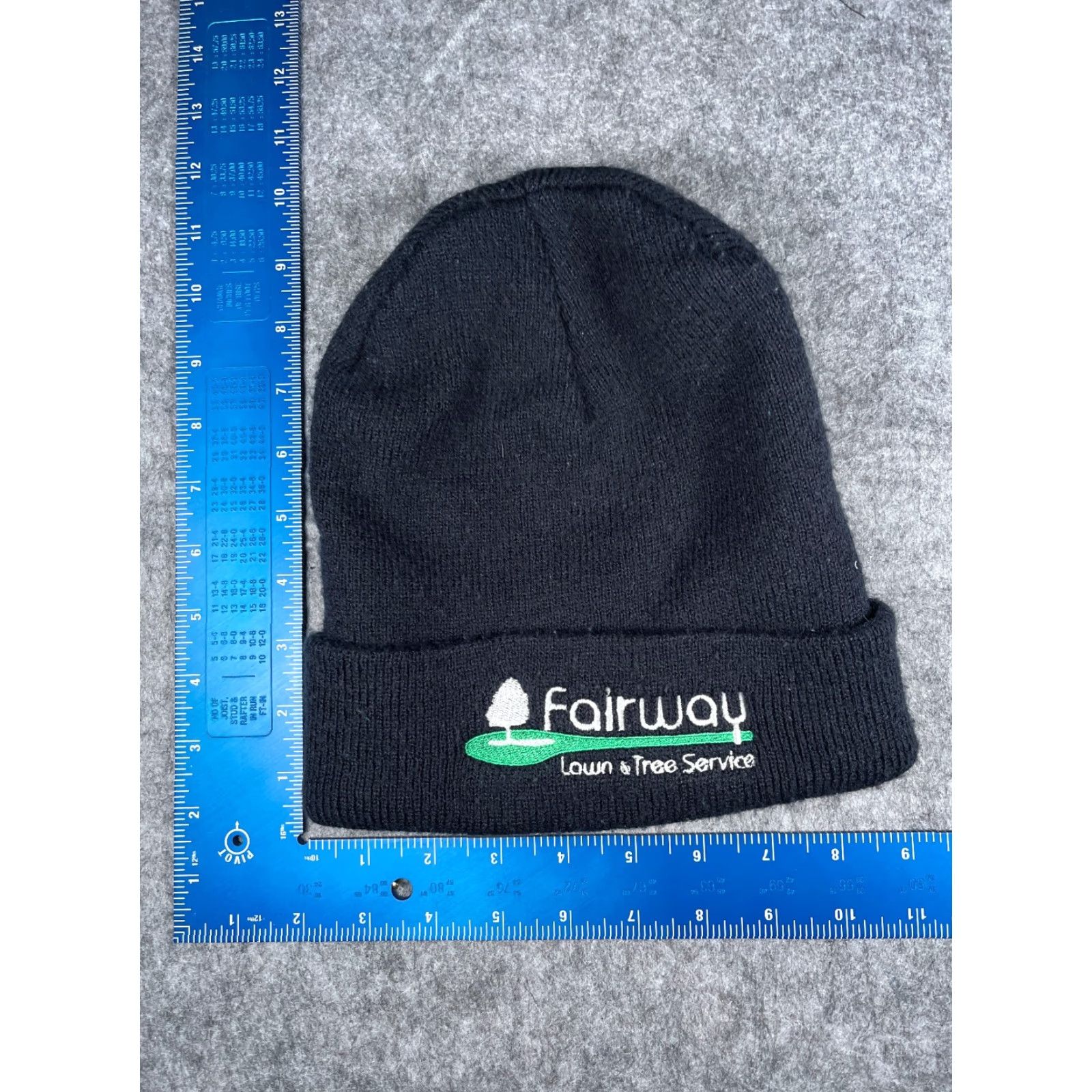 Carhartt Carhartt Beanie Hat Adult One Size Blue 100% Acrylic Knit Warm Workwear USA Logo Outdoor Ski Winter Fall Spring Summer Men Size ONE SIZE - 4 Thumbnail
