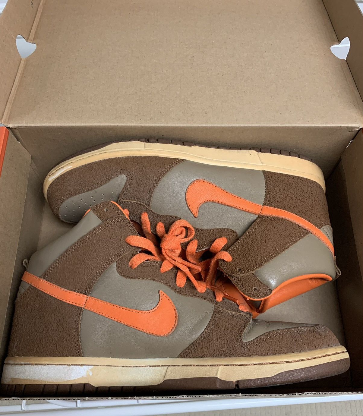 Nike Nike Dunk High Premium Fantastic Four The Thing 2006 Rare Size US 9.5 / EU 42-43 - 1 Thumbnail
