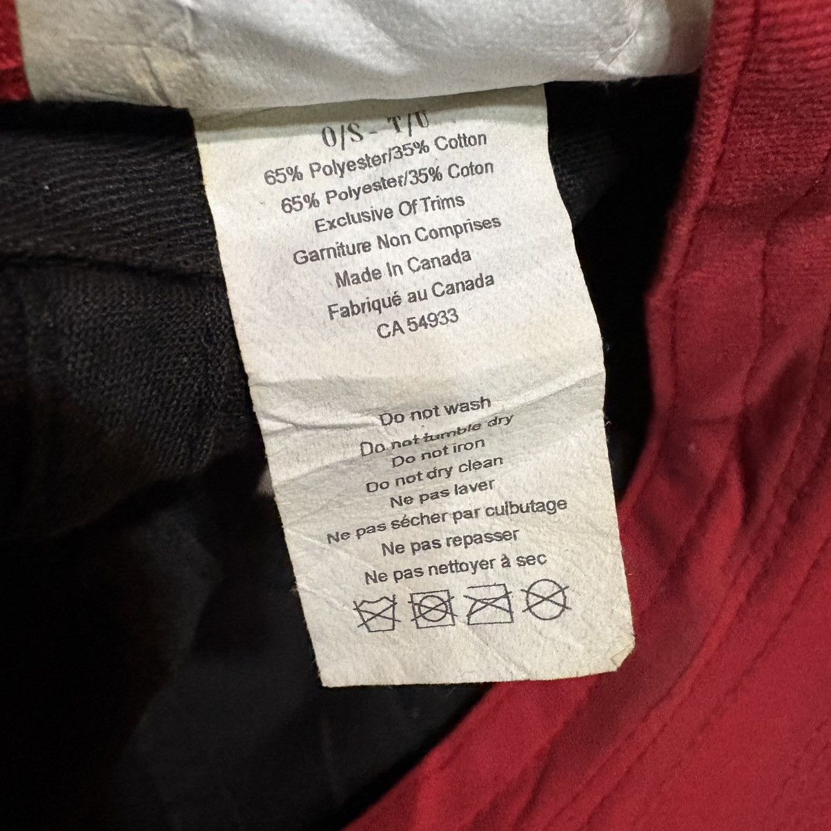 Canada Goose Canada Goose Patch Logo 6 Panel Cap Hat Size ONE SIZE - 10 Thumbnail