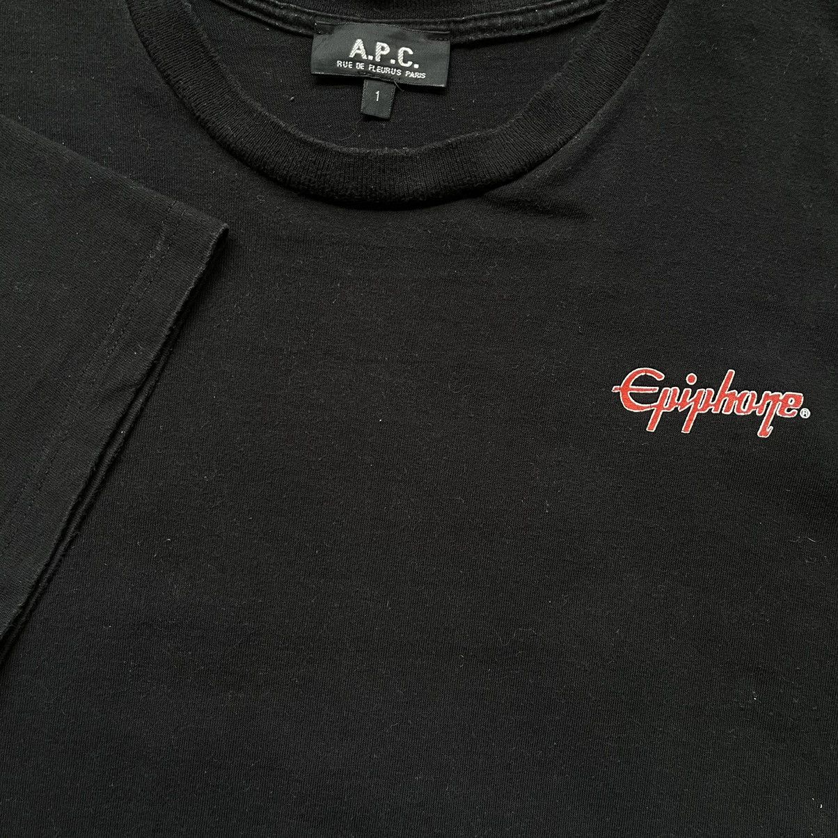 A.P.C. A.P.C. X Epiphone Guitar Tee Size US L / EU 52-54 / 3 - 3 Thumbnail