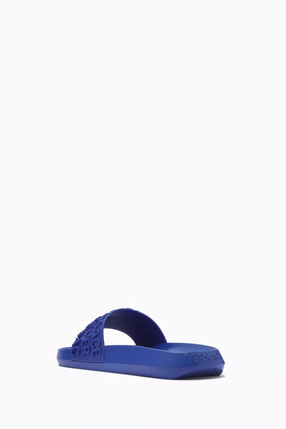 Versace o1y0425 Logo Slippers in Blue Size US 11 / EU 44 - 3 Thumbnail