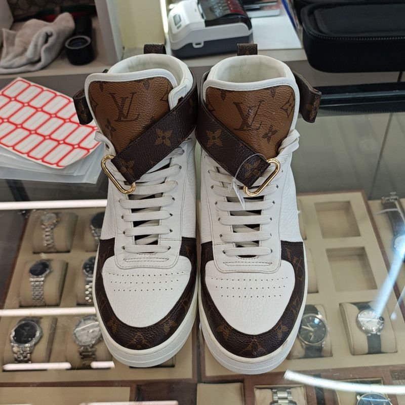 Louis Vuitton Louis Vuitton Boombox High-Top Sneakers for Women -2505 Size US 7 / IT 37 - 2 Thumbnail