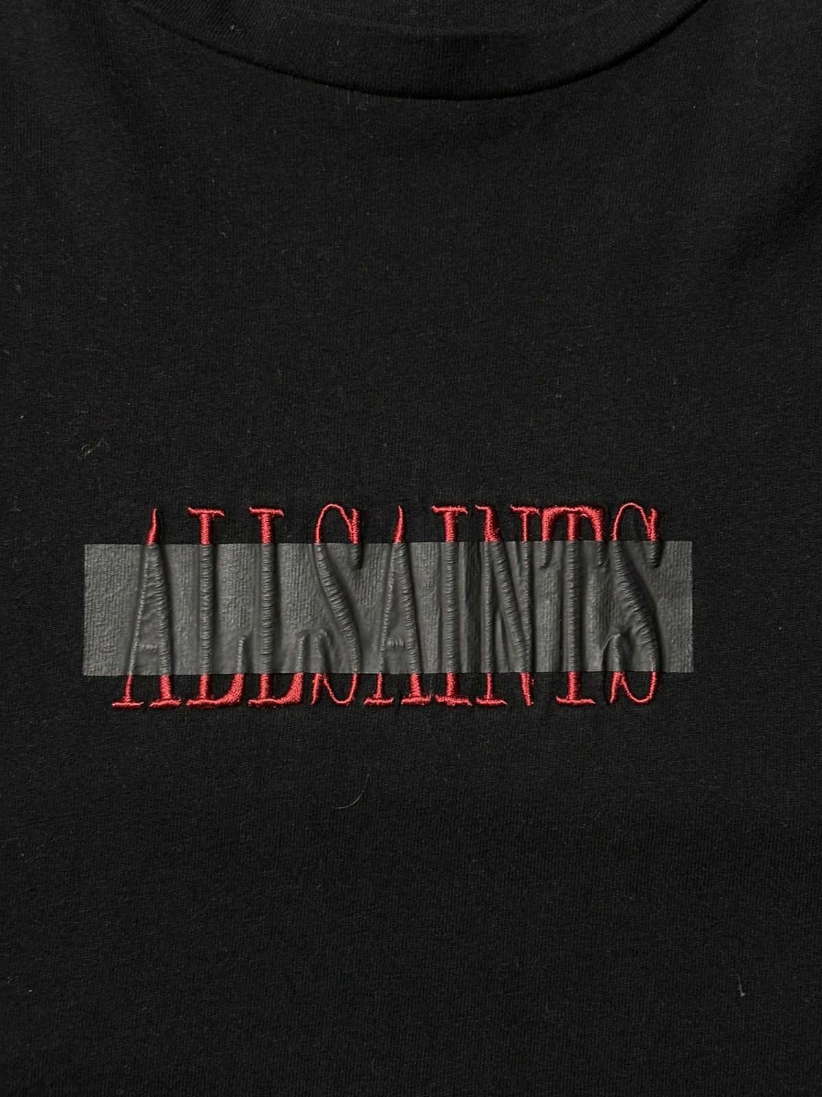 Allsaints allsaints stamp laminate ss crew t shirt Size US S / EU 44-46 / 1 - 2 Thumbnail