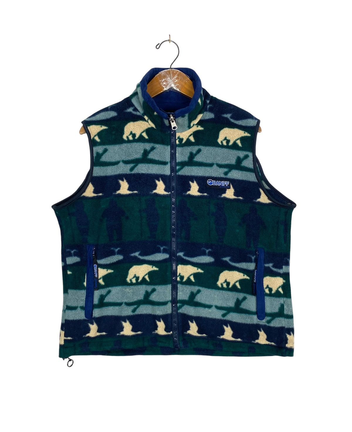 Vintage Rare‼️ Vintage Banff Fleece Vest Made in Canada Size US S / EU 44-46 / 1 - 1 Thumbnail