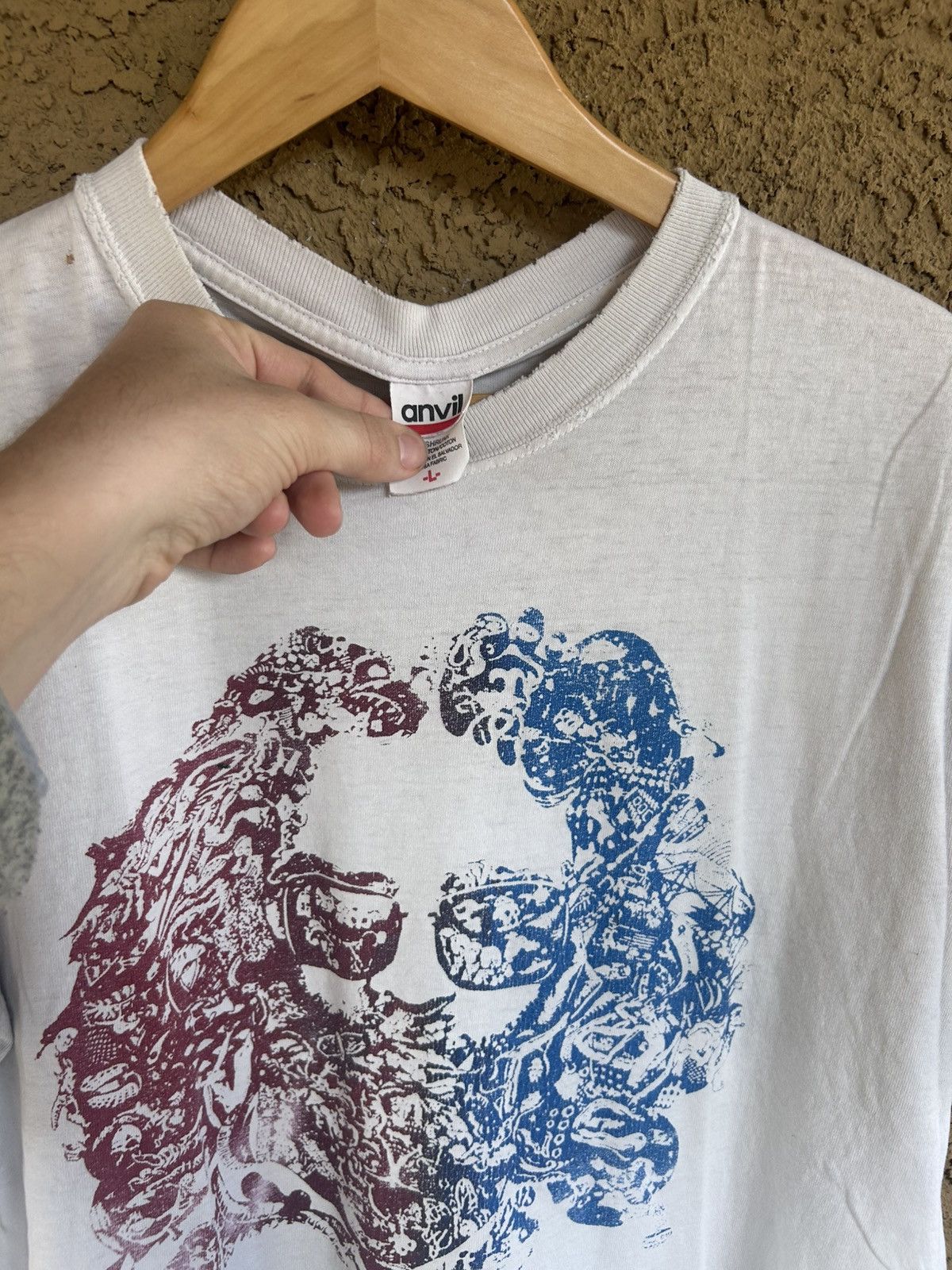 Grateful Dead × Vintage Vintage Grateful Dead 1995 Jerry Garcia Memorial T-Shirt Size US L / EU 52-54 / 3 - 2 Thumbnail