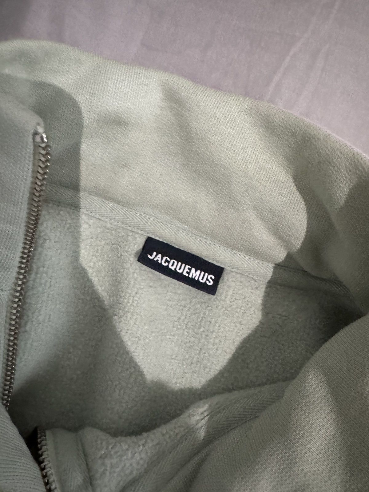 Jacquemus Light Green Double Layer Sweatshirt Size US M / EU 48-50 / 2 - 4 Thumbnail