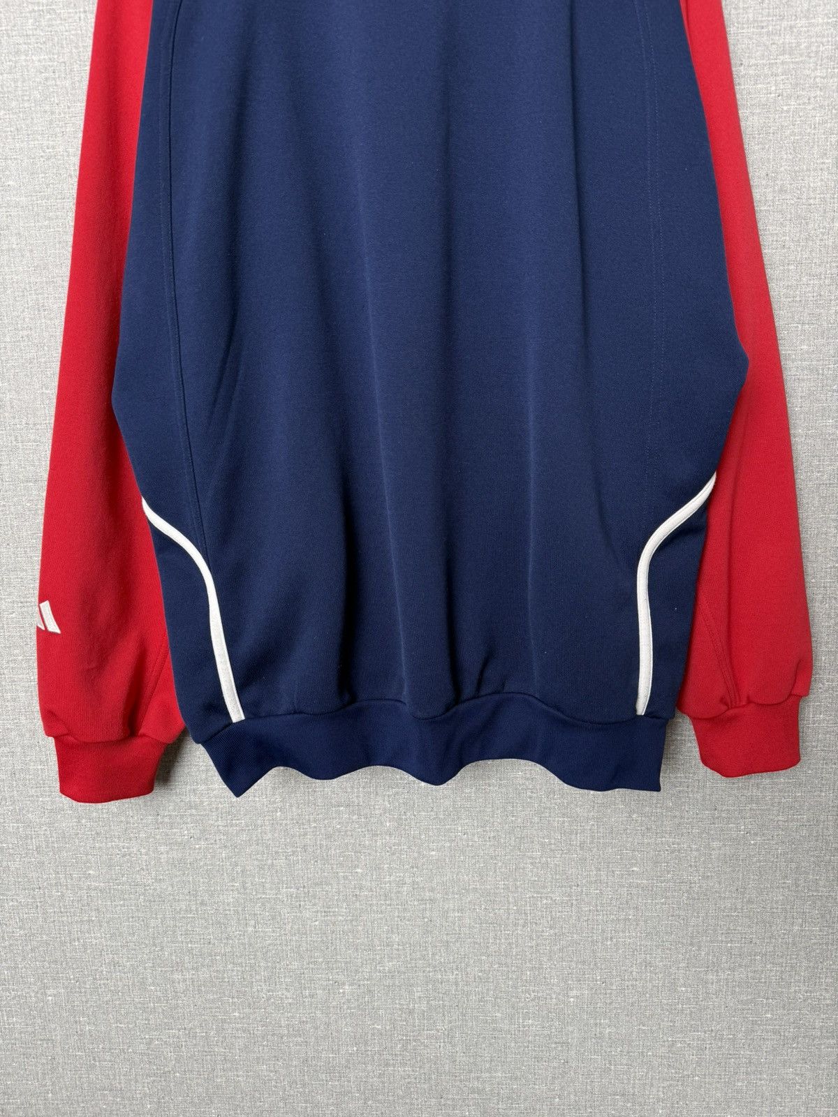 Adidas Vintage Bayern Munich Football Track Top Jacket Quarter Zip Size US L / EU 52-54 / 3 - 13 Thumbnail