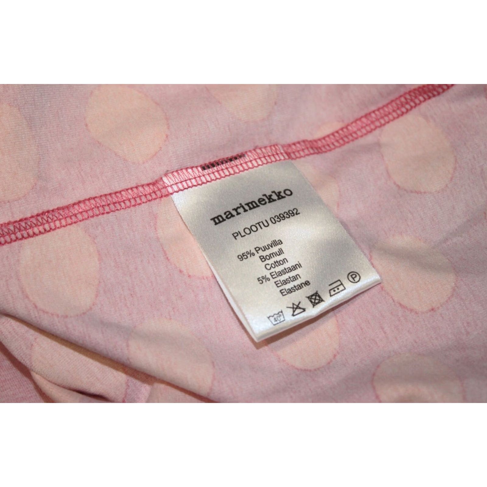 Marimekko Marimekko shirt top womens pink orange L Size L / US 10 / IT 46 - 5 Thumbnail