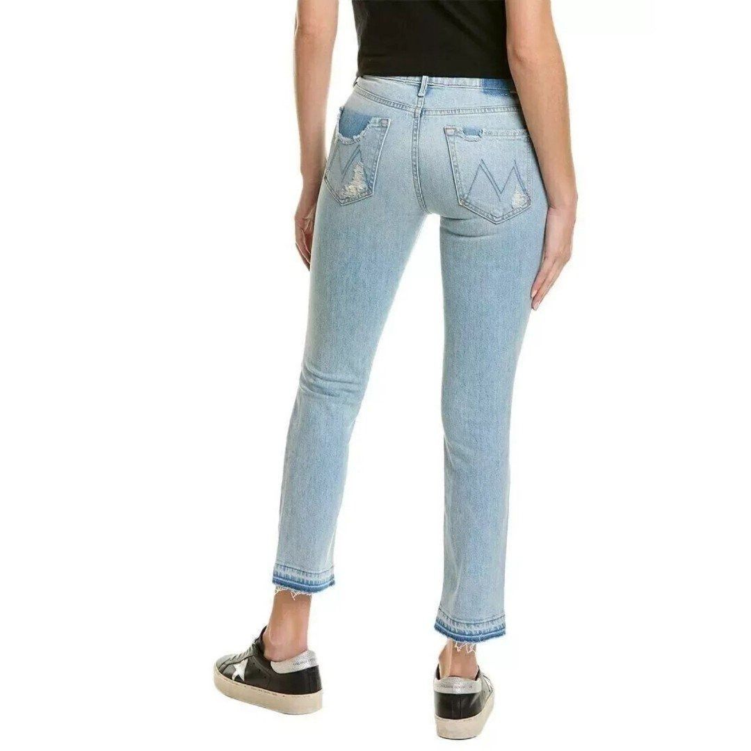 MOTHER MOTHER The Rascal Ankle Undone Hem Vacation Temptation High Size 23" - 4 Thumbnail