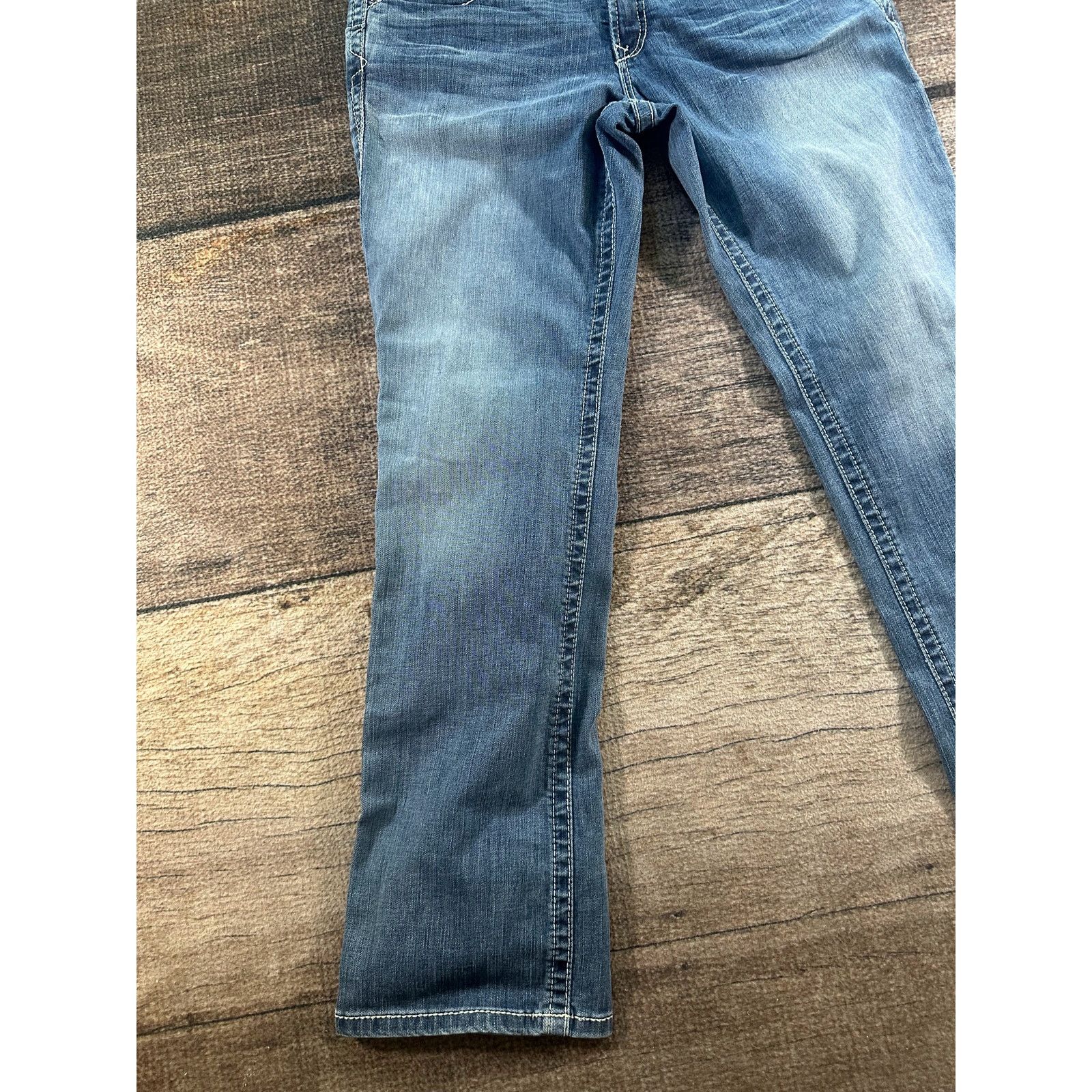 Ariat Ariat REAL Performance Stretch Straight Leg Jeans 32x32 Size 32" / US 10 / IT 46 - 3 Thumbnail