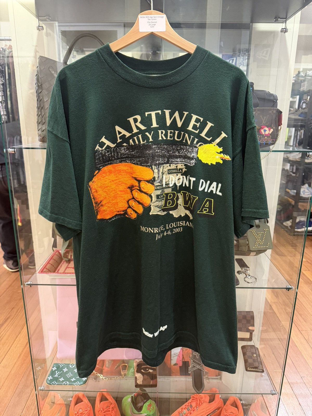 Better With Age Better With Age Sani Vintage Tee - Green Size US XXL / EU 58 / 5 - 1 Thumbnail