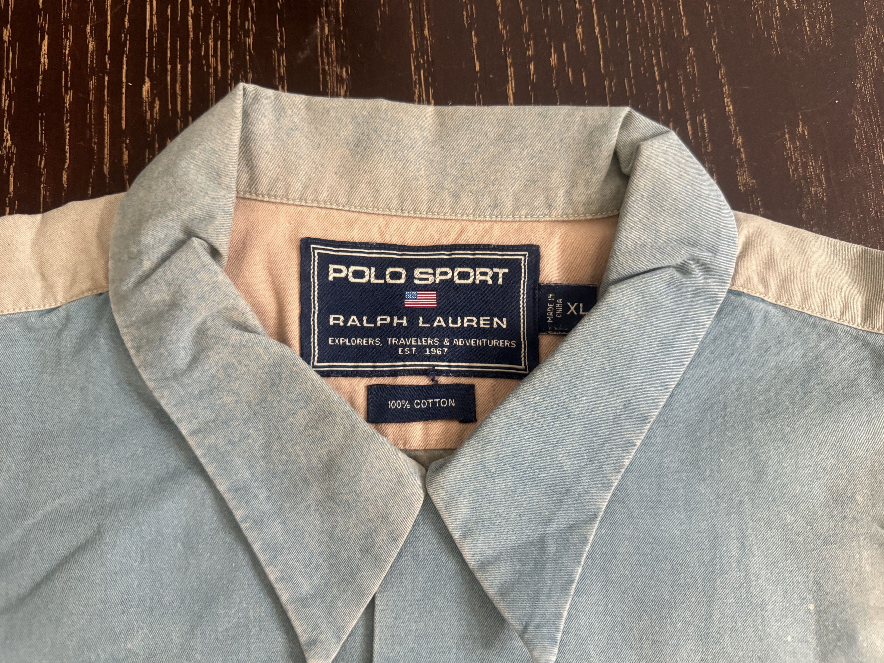 Polo Ralph Lauren Vintage Polo Ralph Lauren Sportsman Ski Button Up Size US XL / EU 56 / 4 - 3 Thumbnail