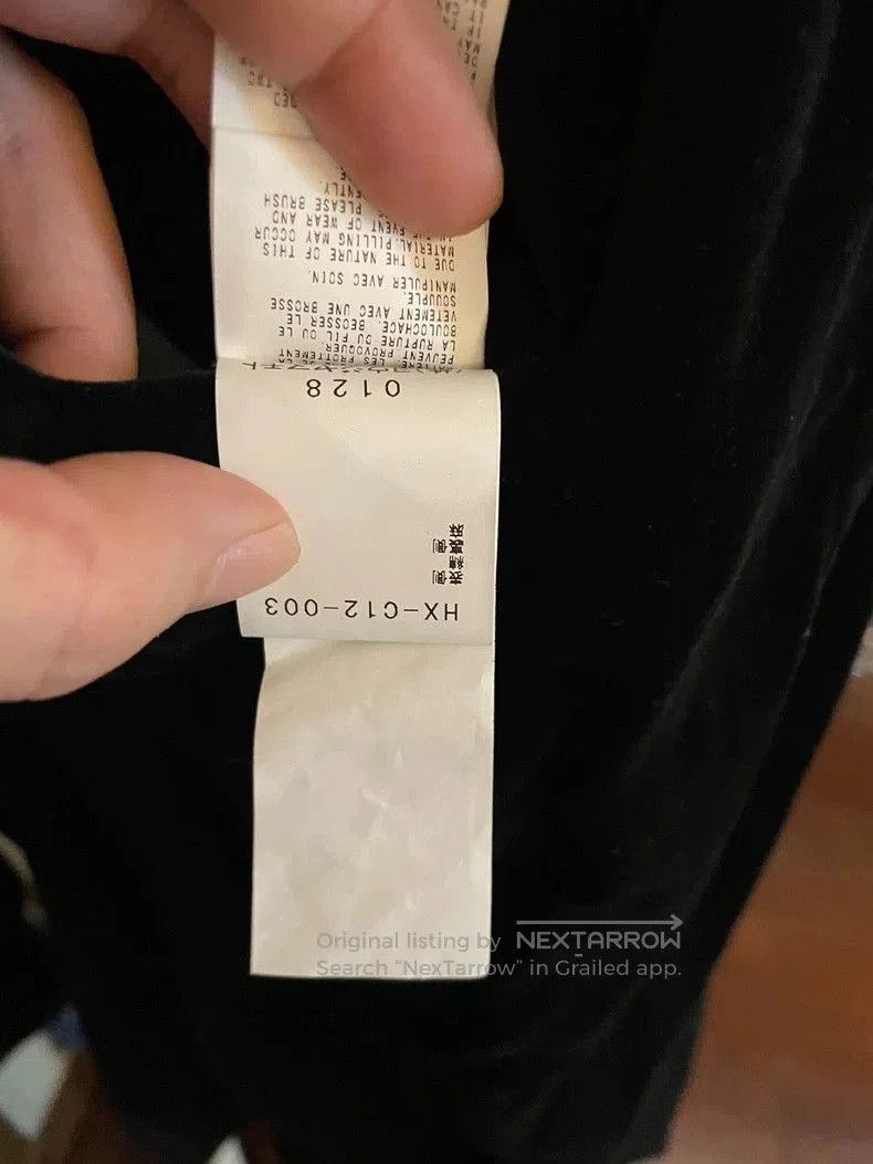 Yohji Yamamoto Yohji Yamamoto 21AW Linen Velvet Coat. Size US XL / EU 56 / 4 - 6 Thumbnail